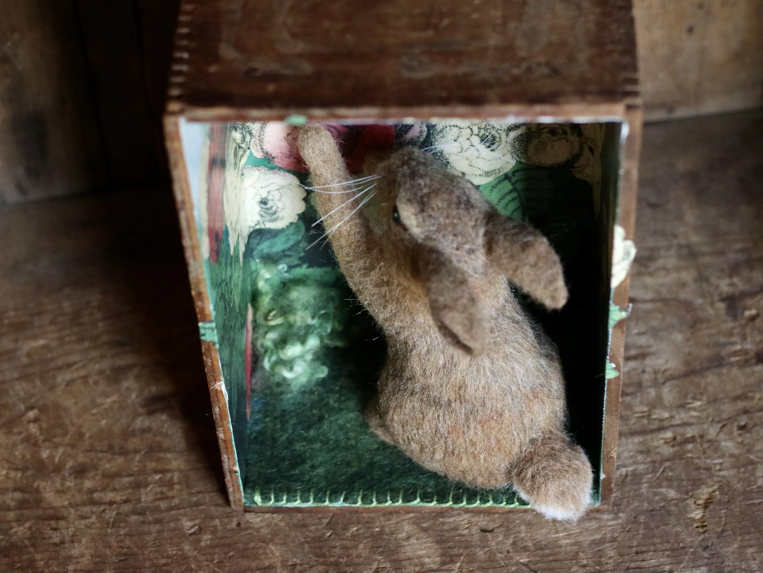 needle felted bunny