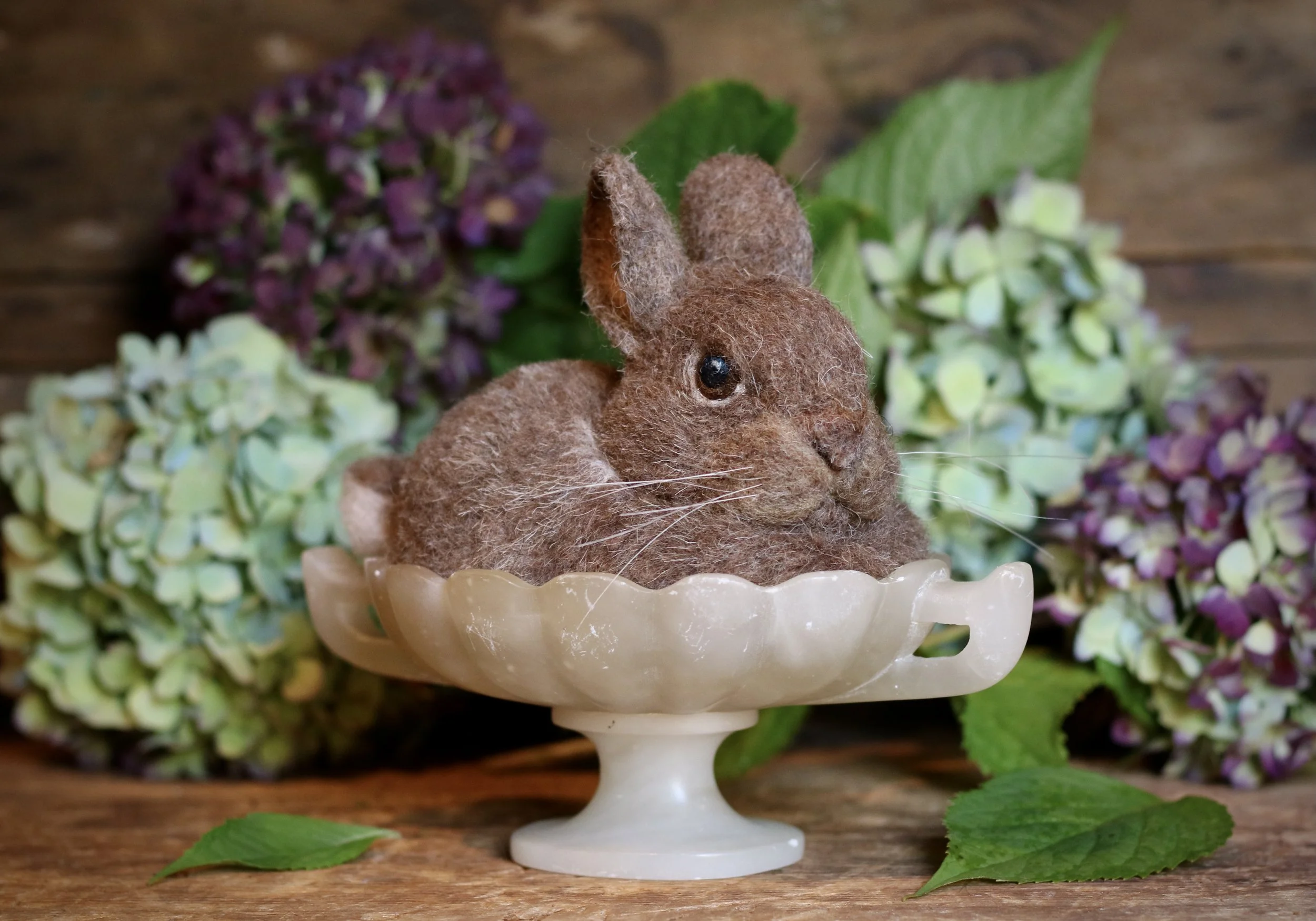 needle felted bunny rabbit