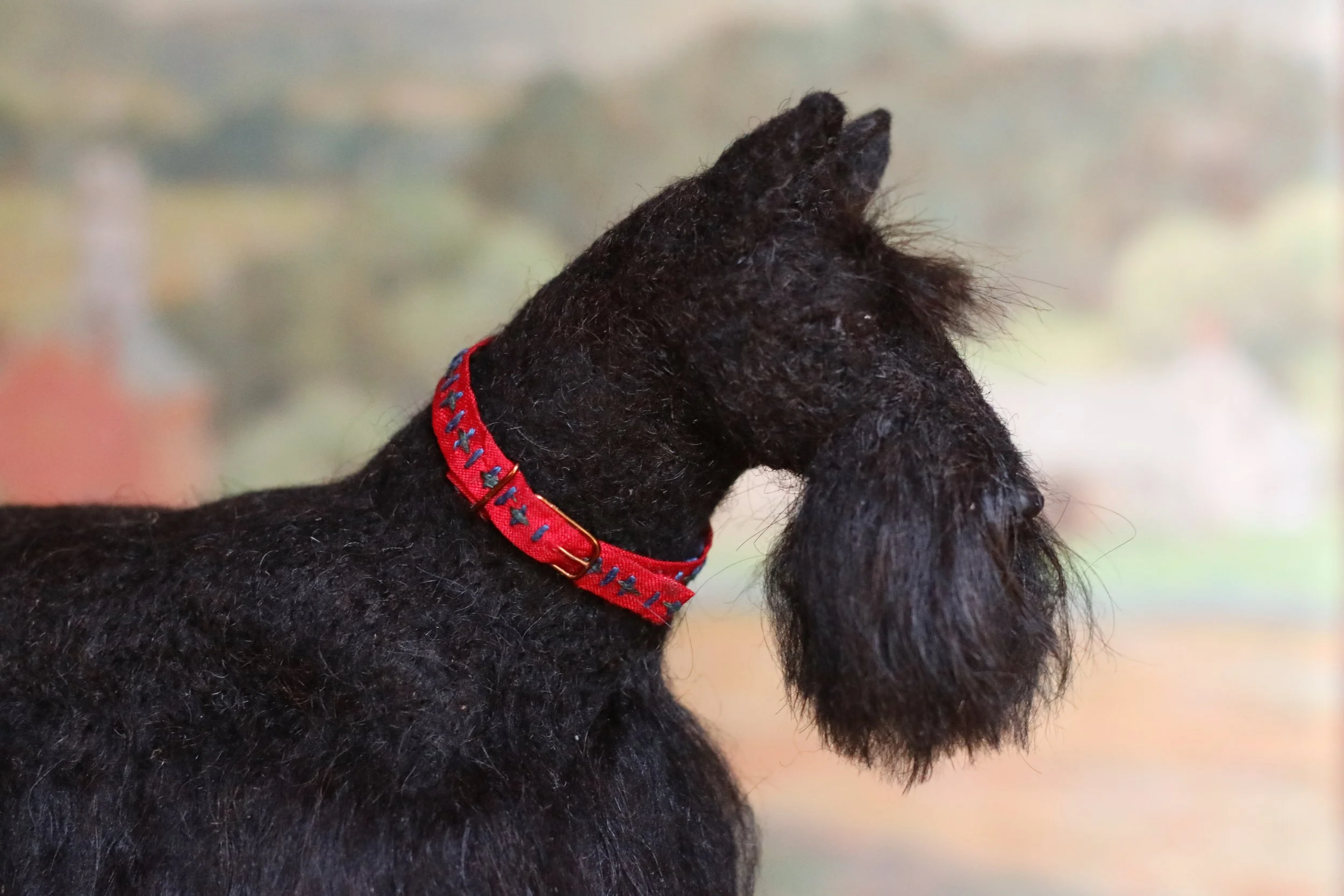 needle felted scottish terrier