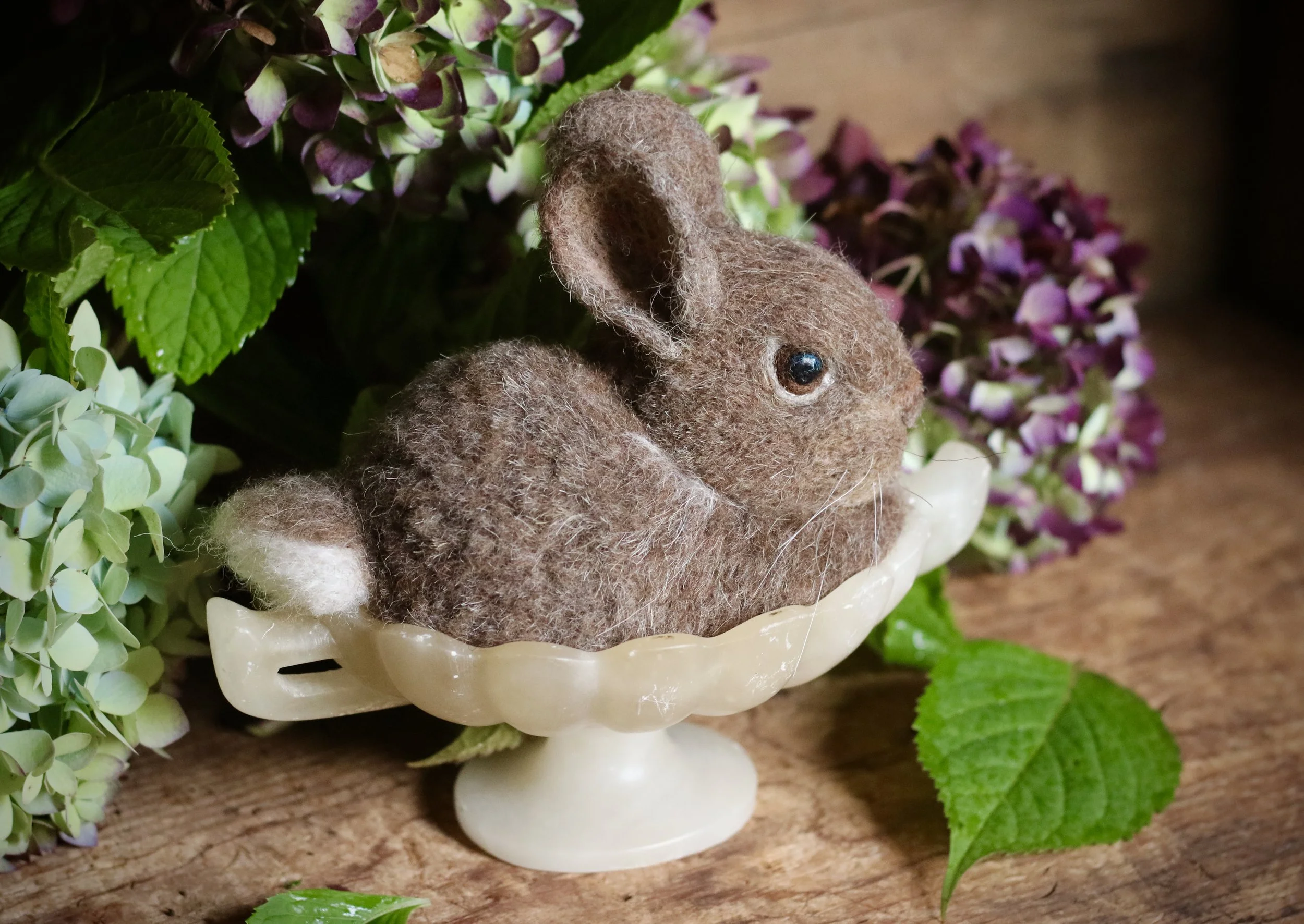 needle felted bunny rabbit