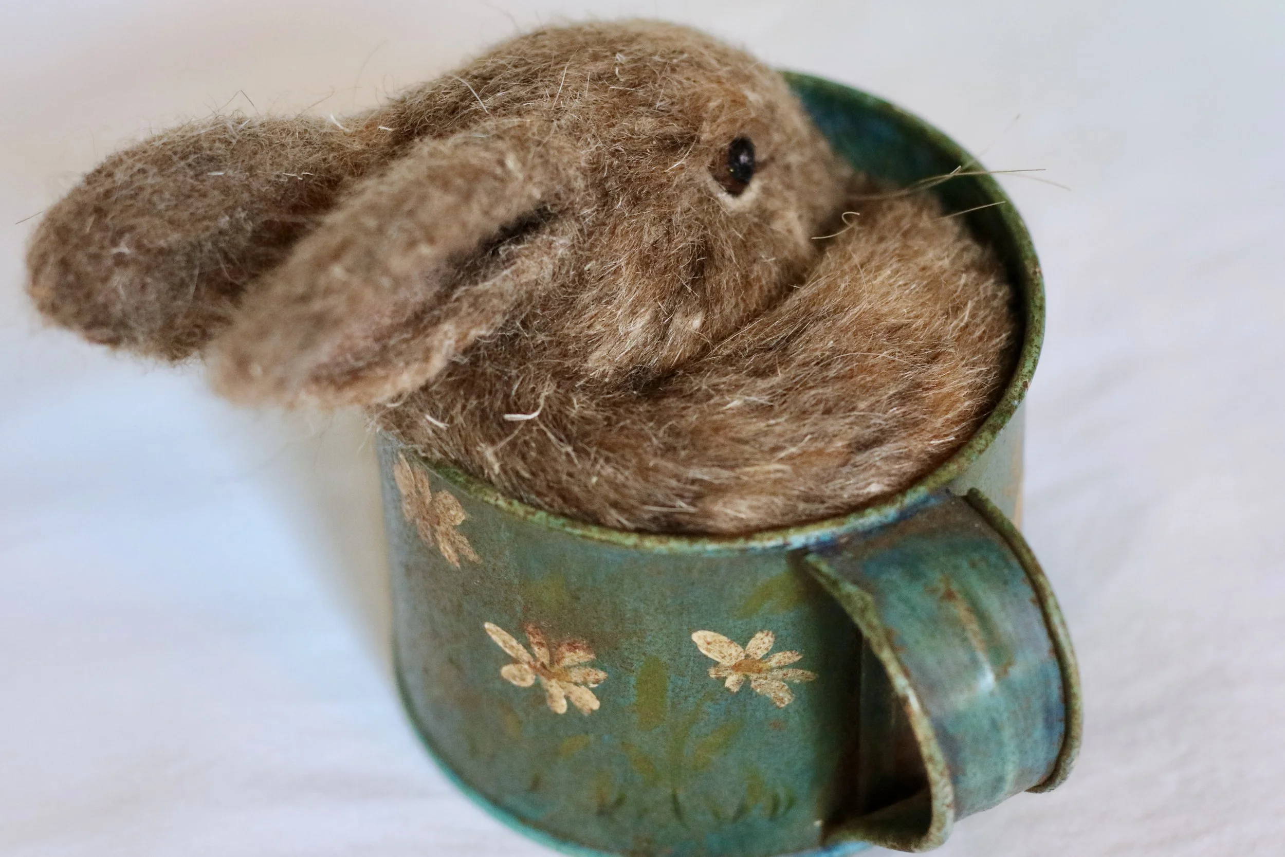 needle felted bunny
