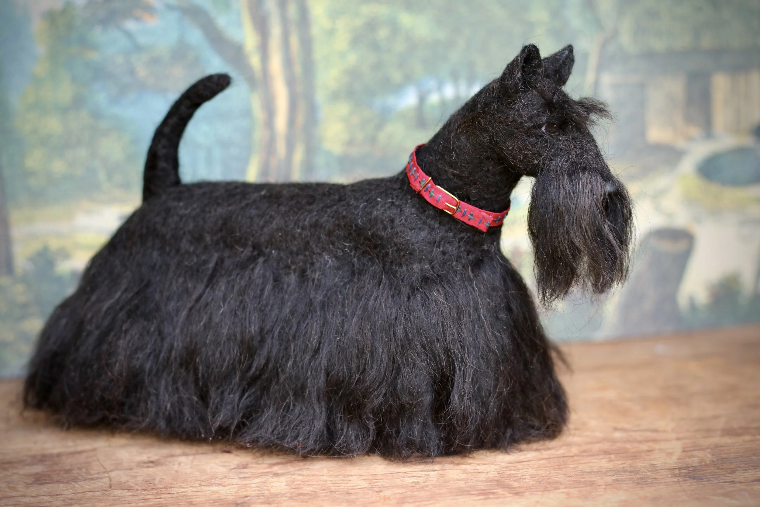 needle felted scottish terrier