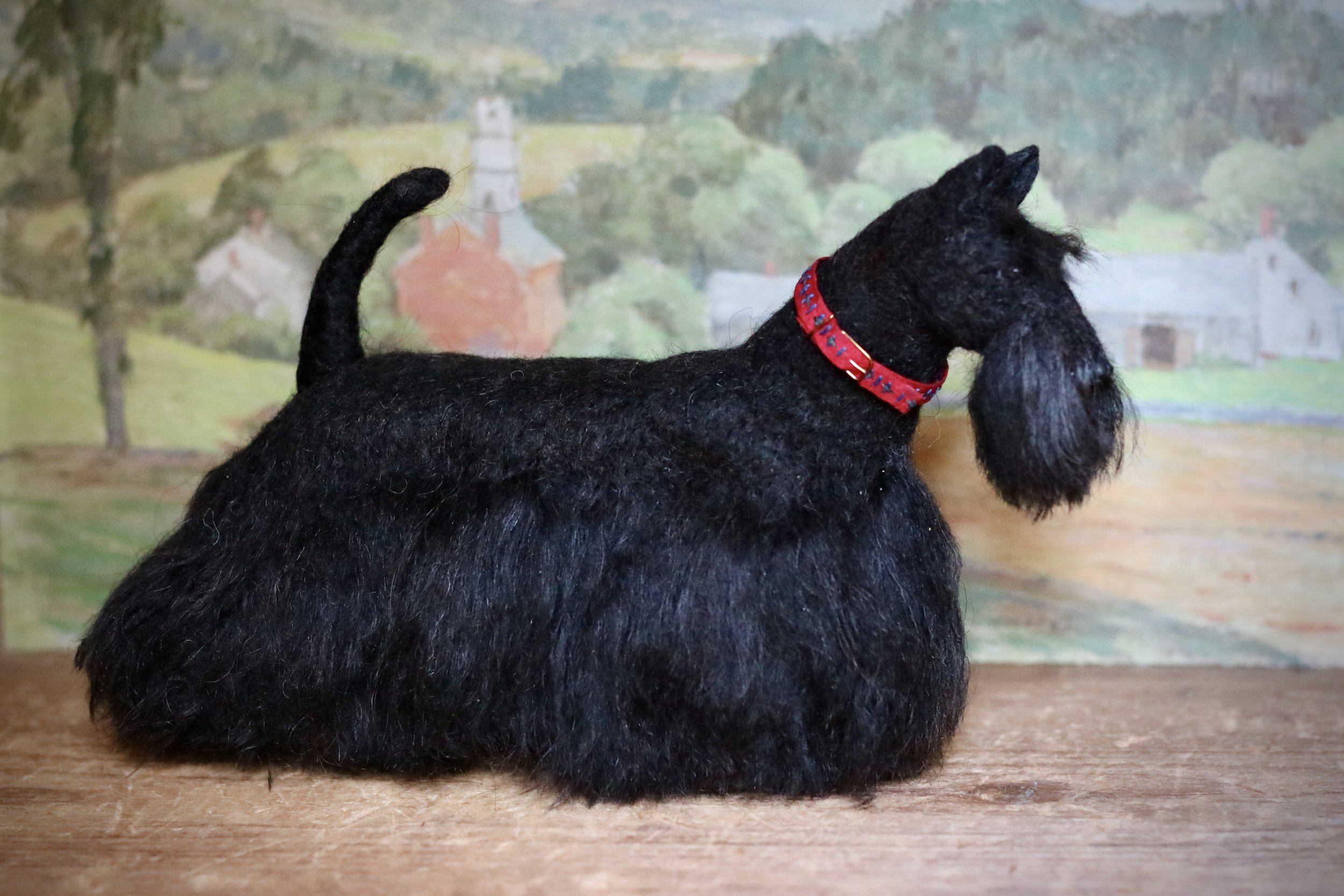 needle felted scottish terrier