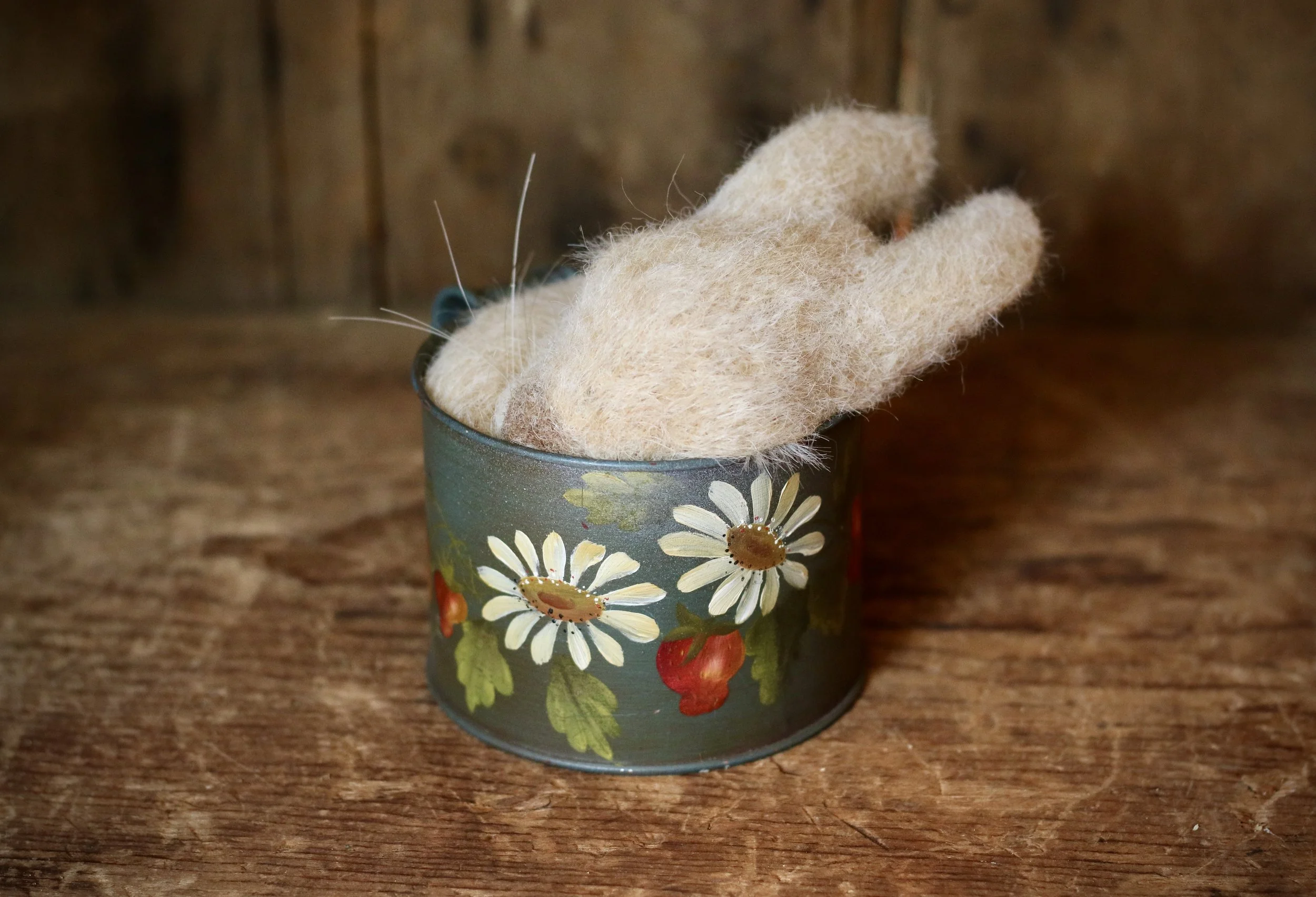 needle felted bunny
