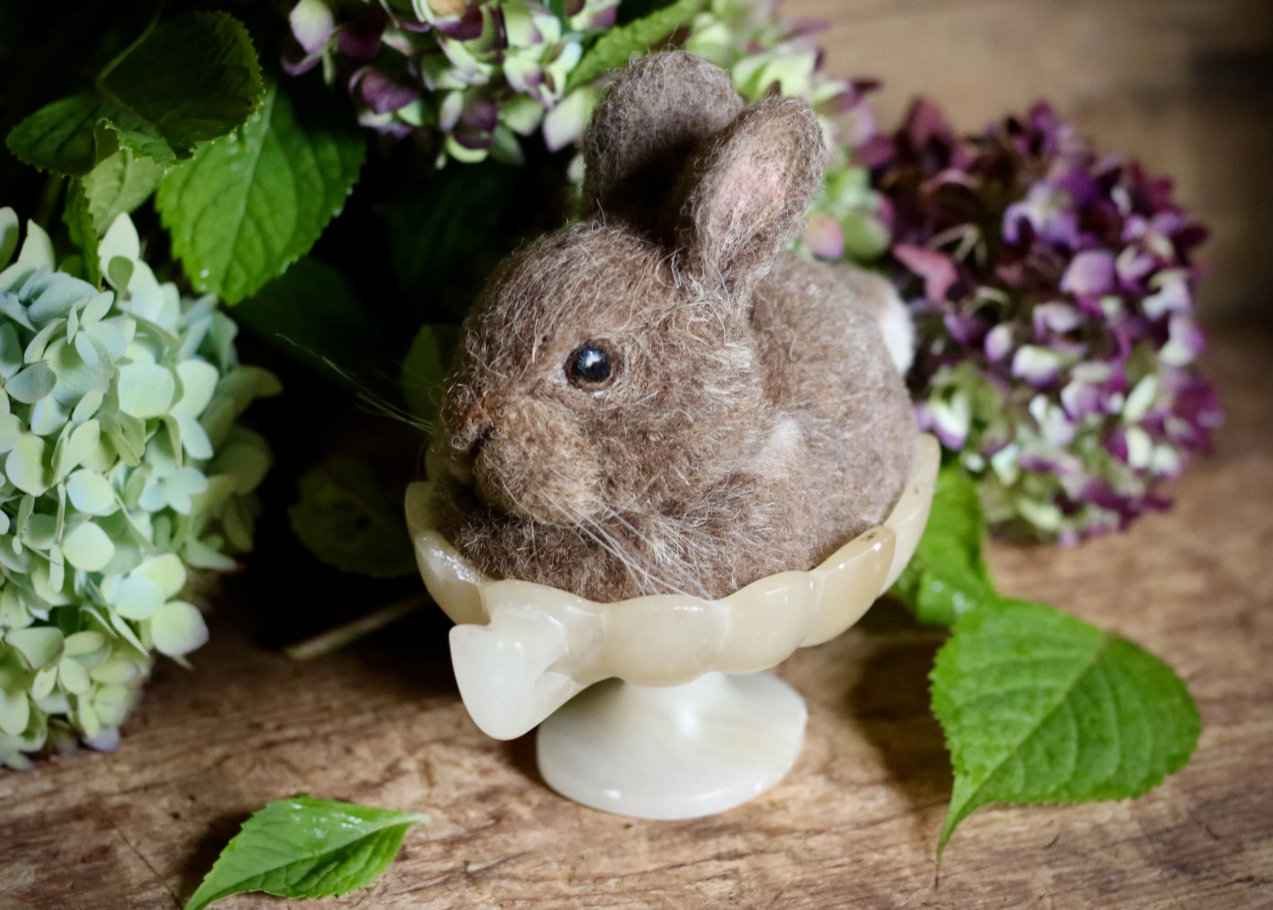 needle felted bunny rabbit
