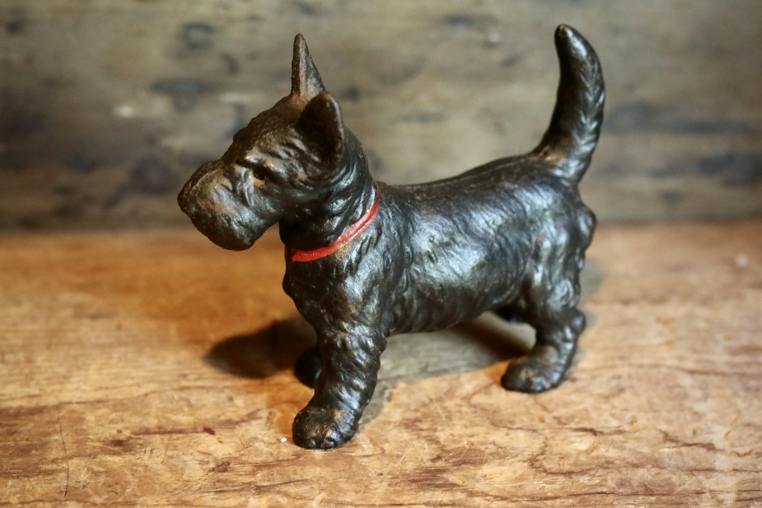 Hubley Cast Iron Scottie Dog doorstop