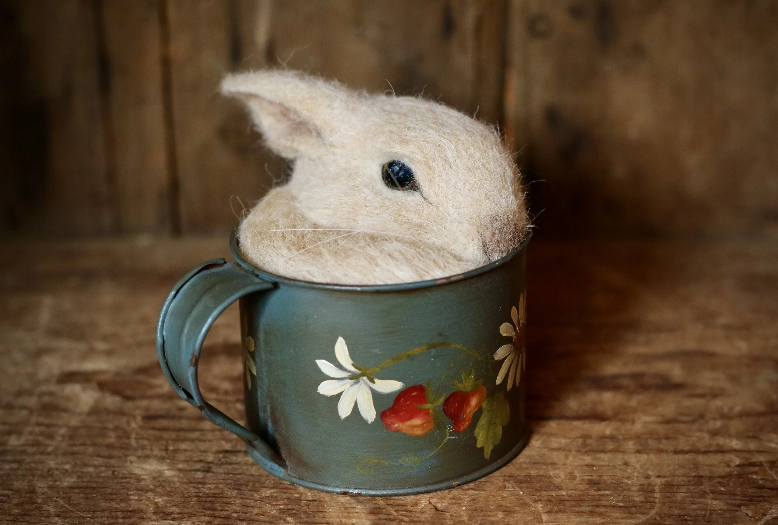 needle felted bunny