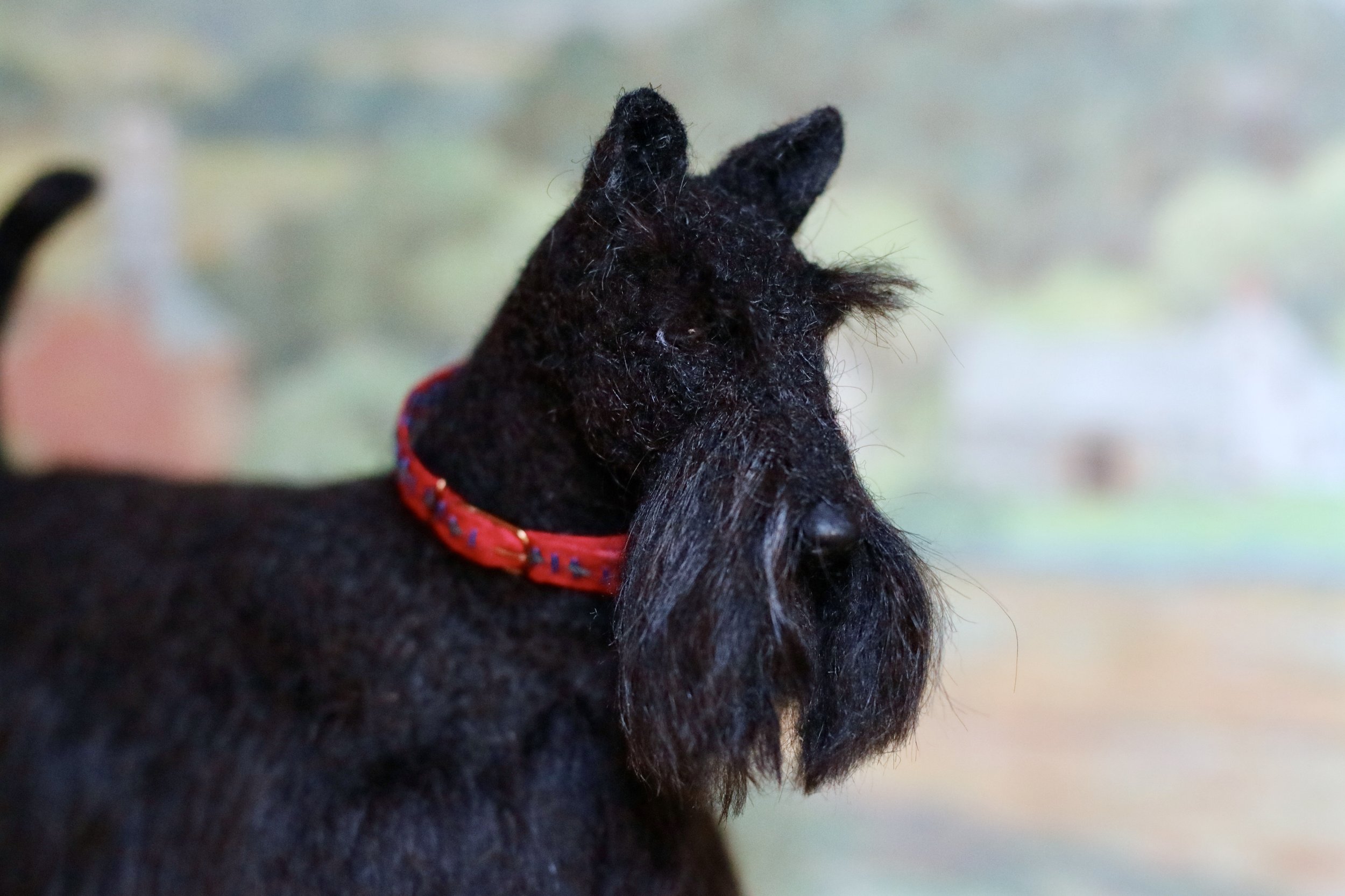 needle felted scottish terrier