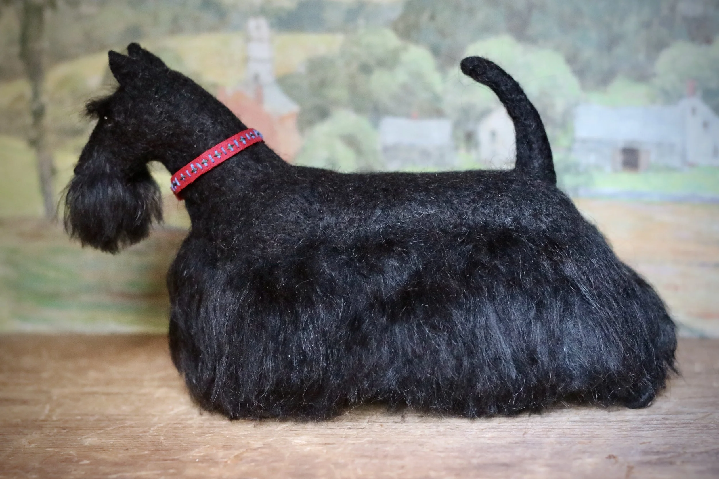 needle felted scottish terrier
