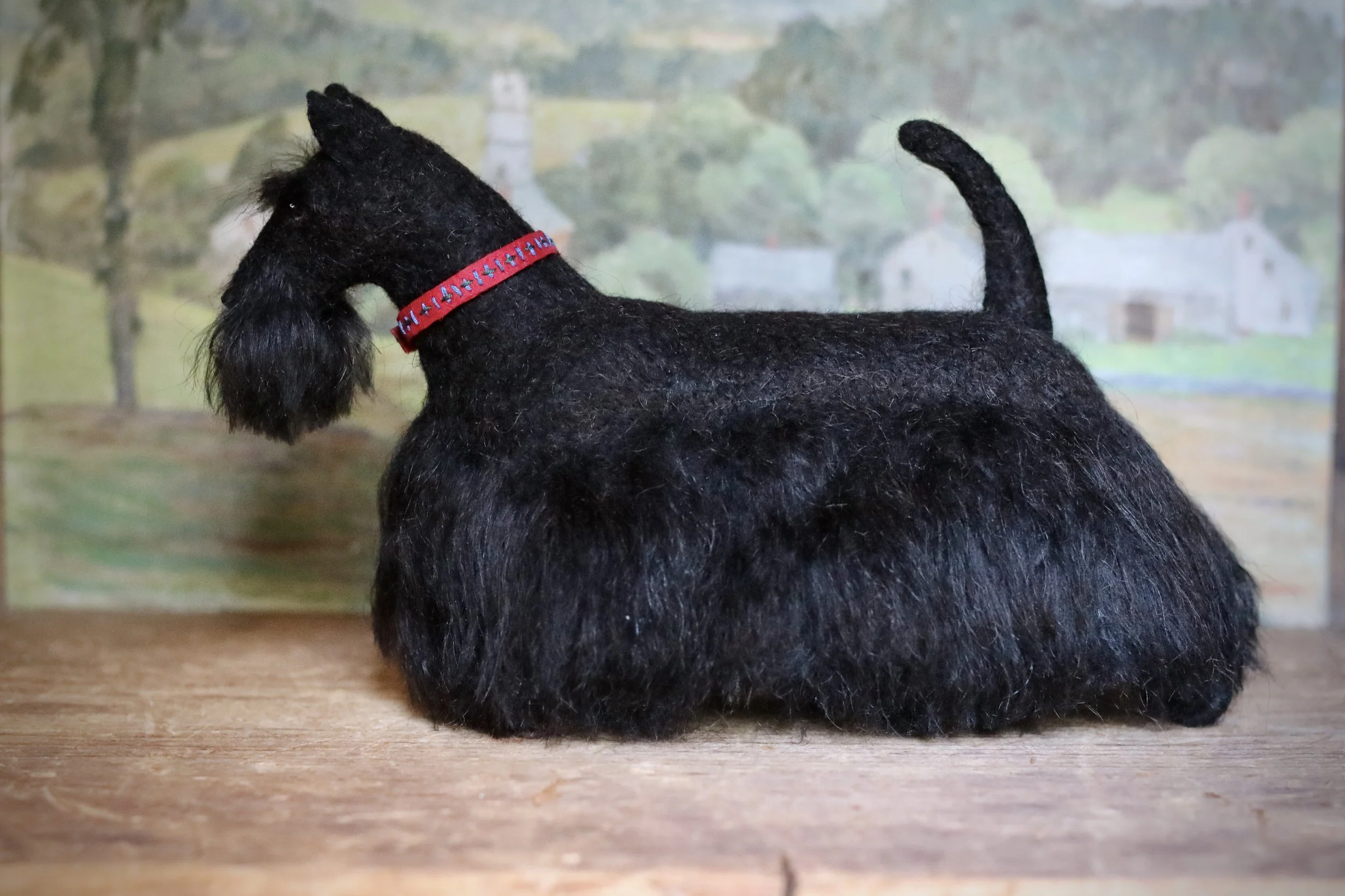 needle felted scottish terrier