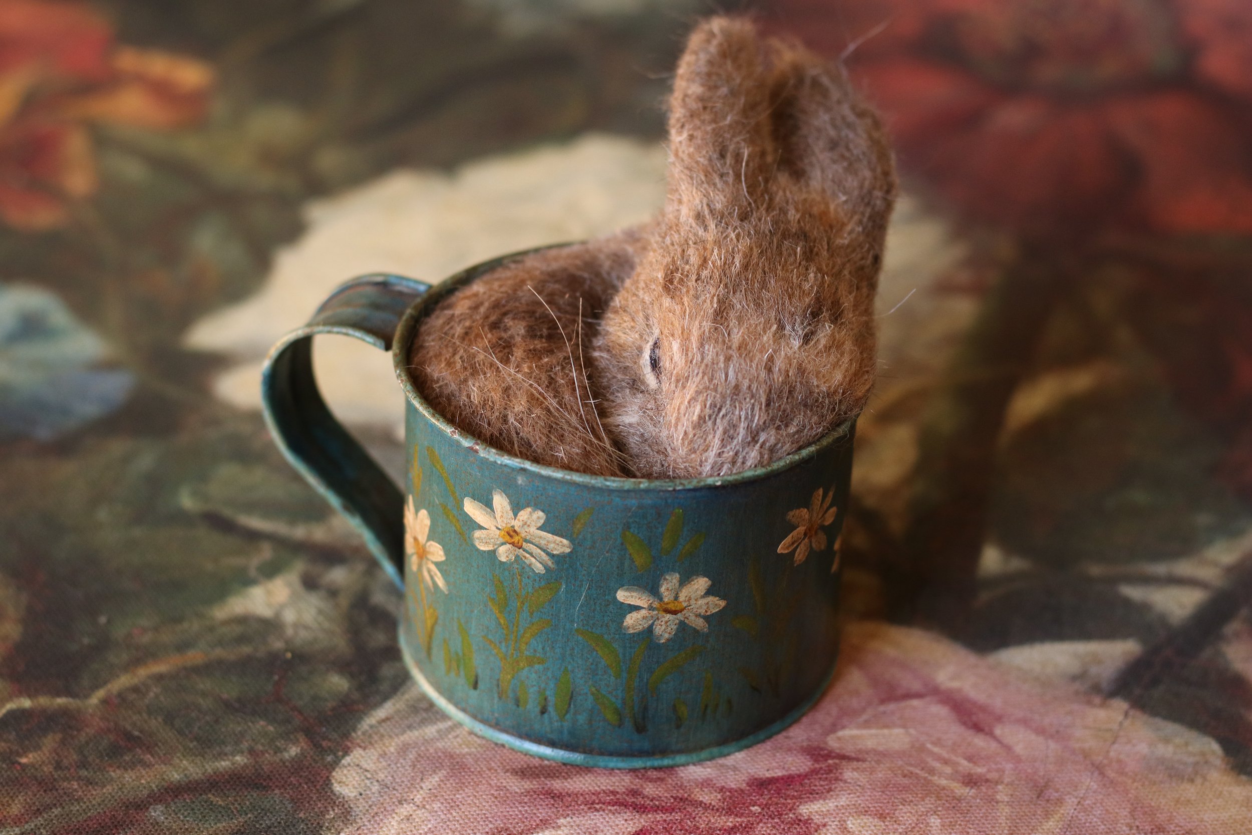 needle felted bunny