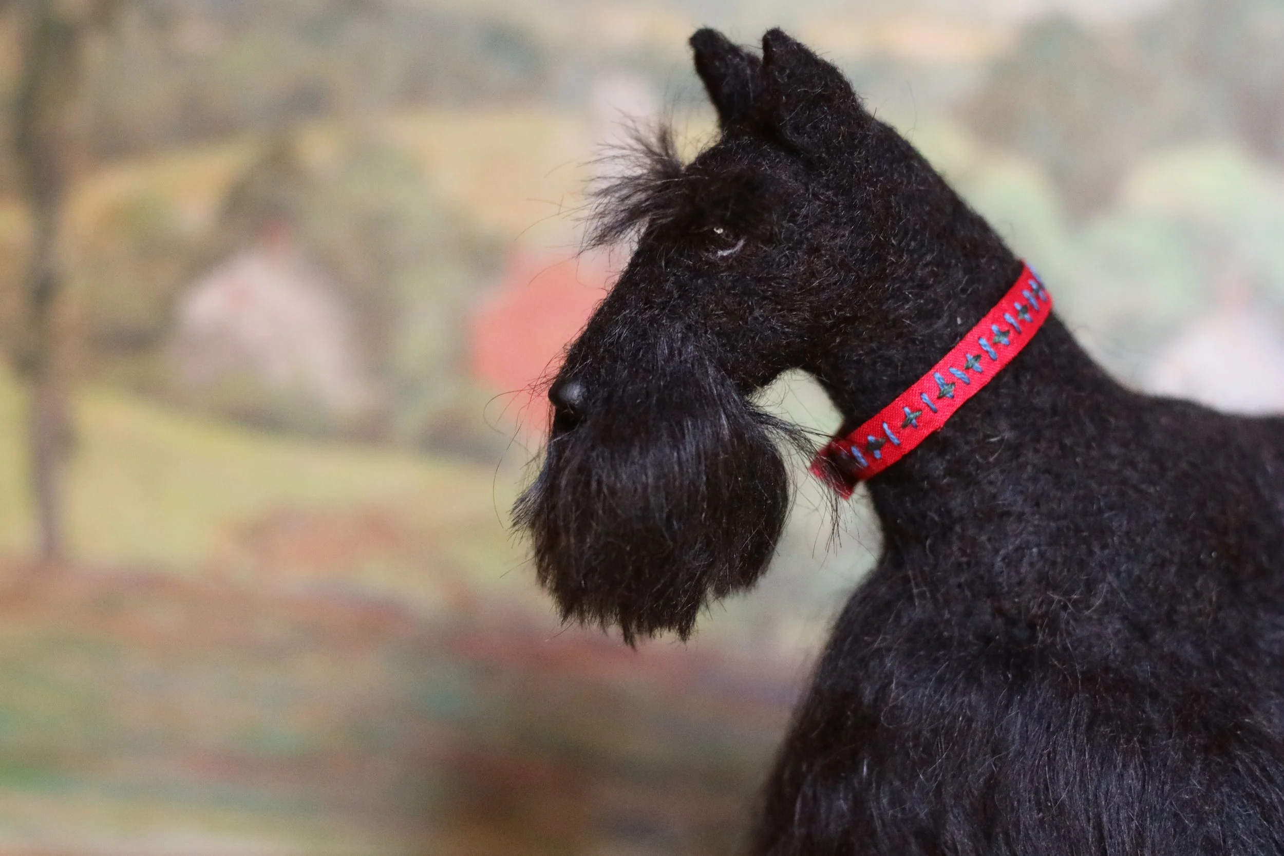 needle felted scottish terrier
