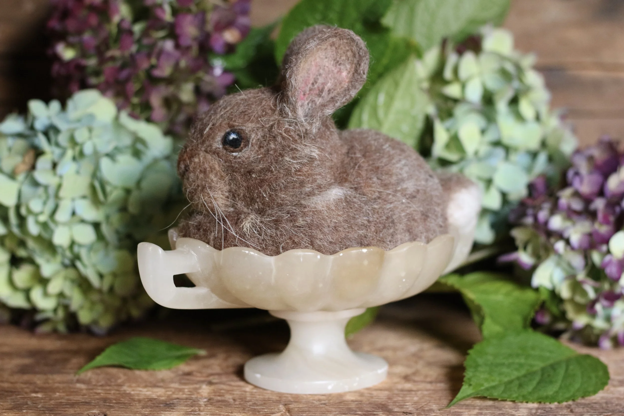 needle felted bunny rabbit