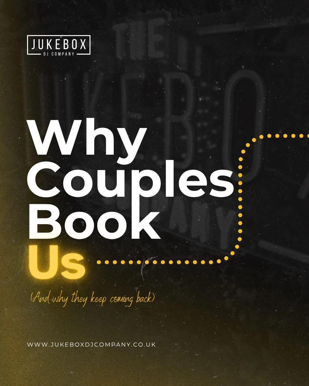 🎧 Why do couples book us again and again? It&rsquo;s simple - we create the kind of parties people never forget.

Here&rsquo;s exactly why The Jukebox DJ Company has become the name for unforgettable weddings and luxury events&hellip;👇

Comment VIB