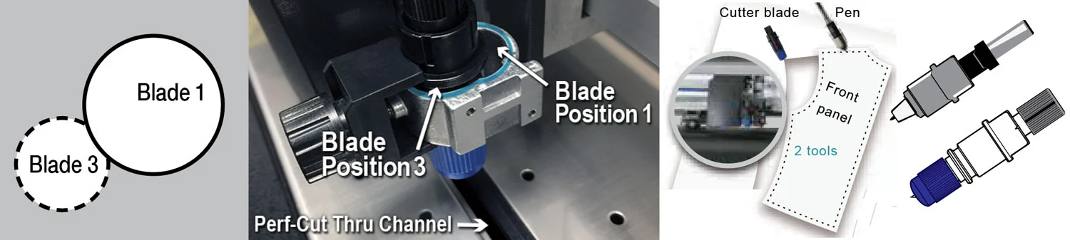 Graphtec CE6000 Plus Series - Perf cut enabled high performance cutters finish the job