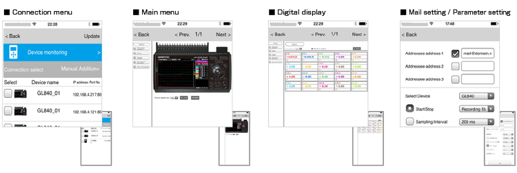 DATA LOGGER GL240 TEST EQUIPMENT SOFTWARE | Graphtec America, Inc