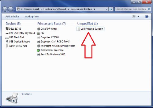 WINDOW DRIVER INSTALLATION | Graphtec America, Inc