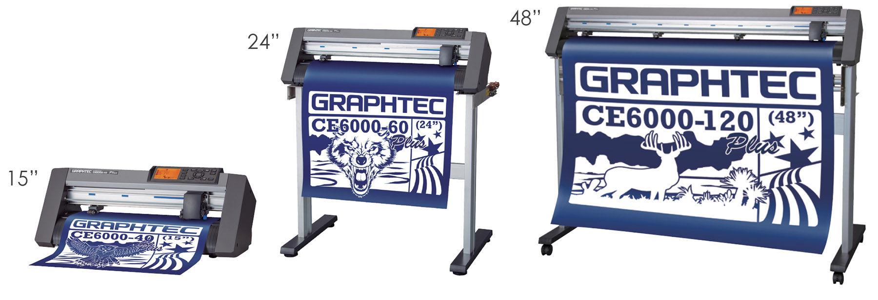 Graphtec CE6000 48 inch Cutter - DISCONTINUED - Epson SureColor & HP  Printers - Dye Sub, DTG, Sign, Photo & Giclee