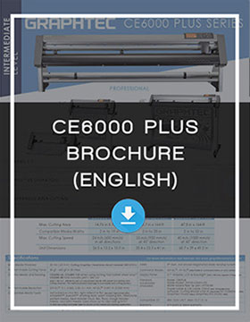 CE6000 Plus Series Vinyl Cutters, Cut Plotters, Vinyl Cutting
