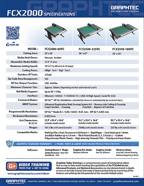 Shape Cut Cutting Plotter Servo Barcode Scan Registrations Mark