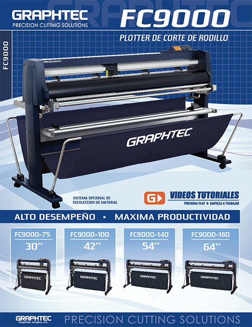 Plotter de découpe GRAPHTEC FC 9000-75 - Découpe professionnelle - ID  Numérique