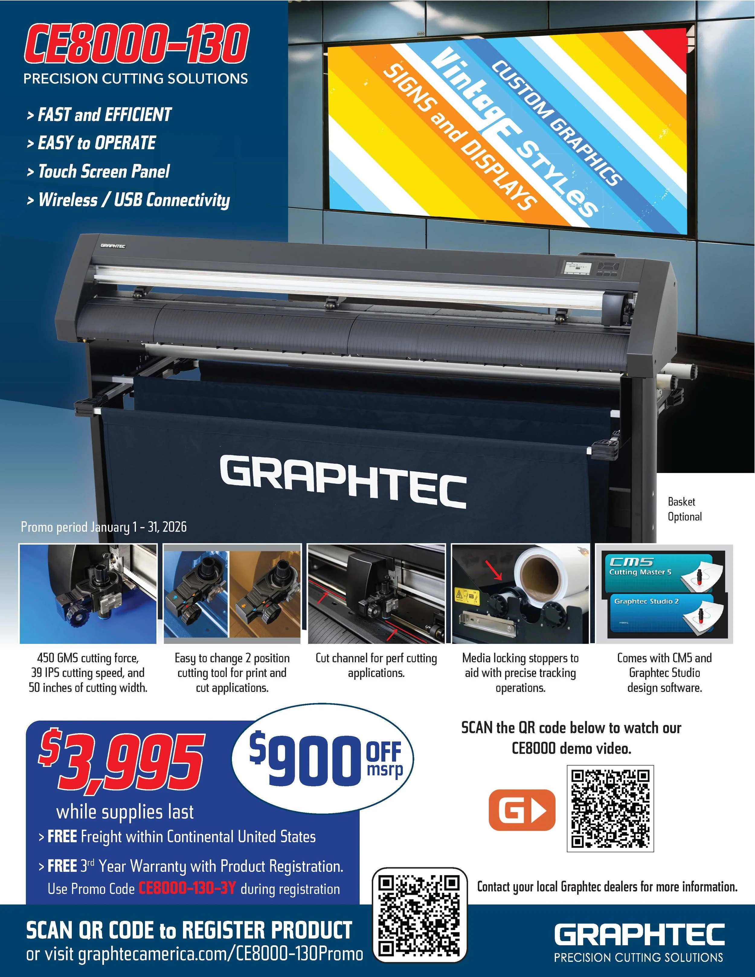 CE8000 Series | Graphtec America, Inc