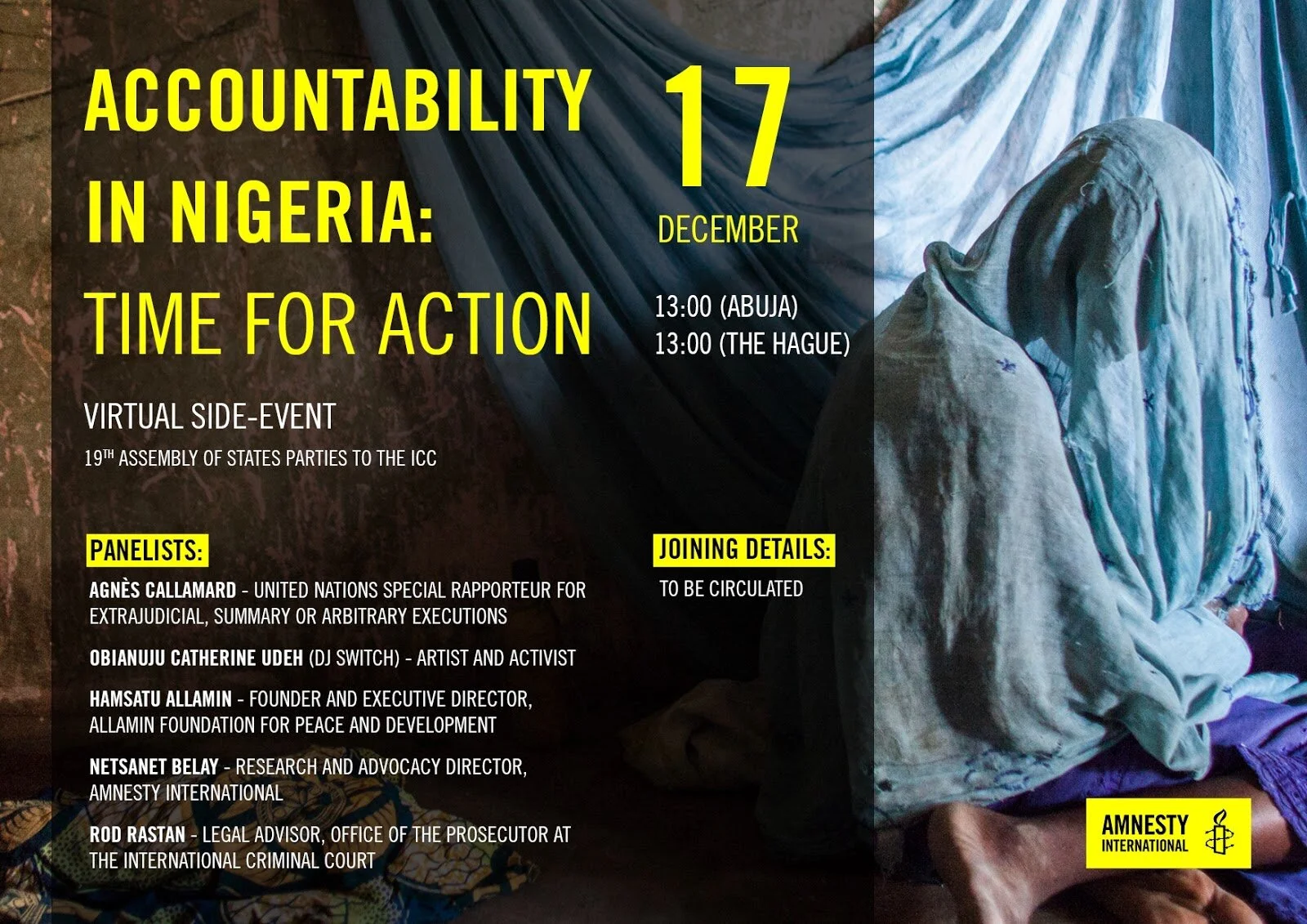 ASP19 Side Event: Accountability in Nigeria: Time for Action