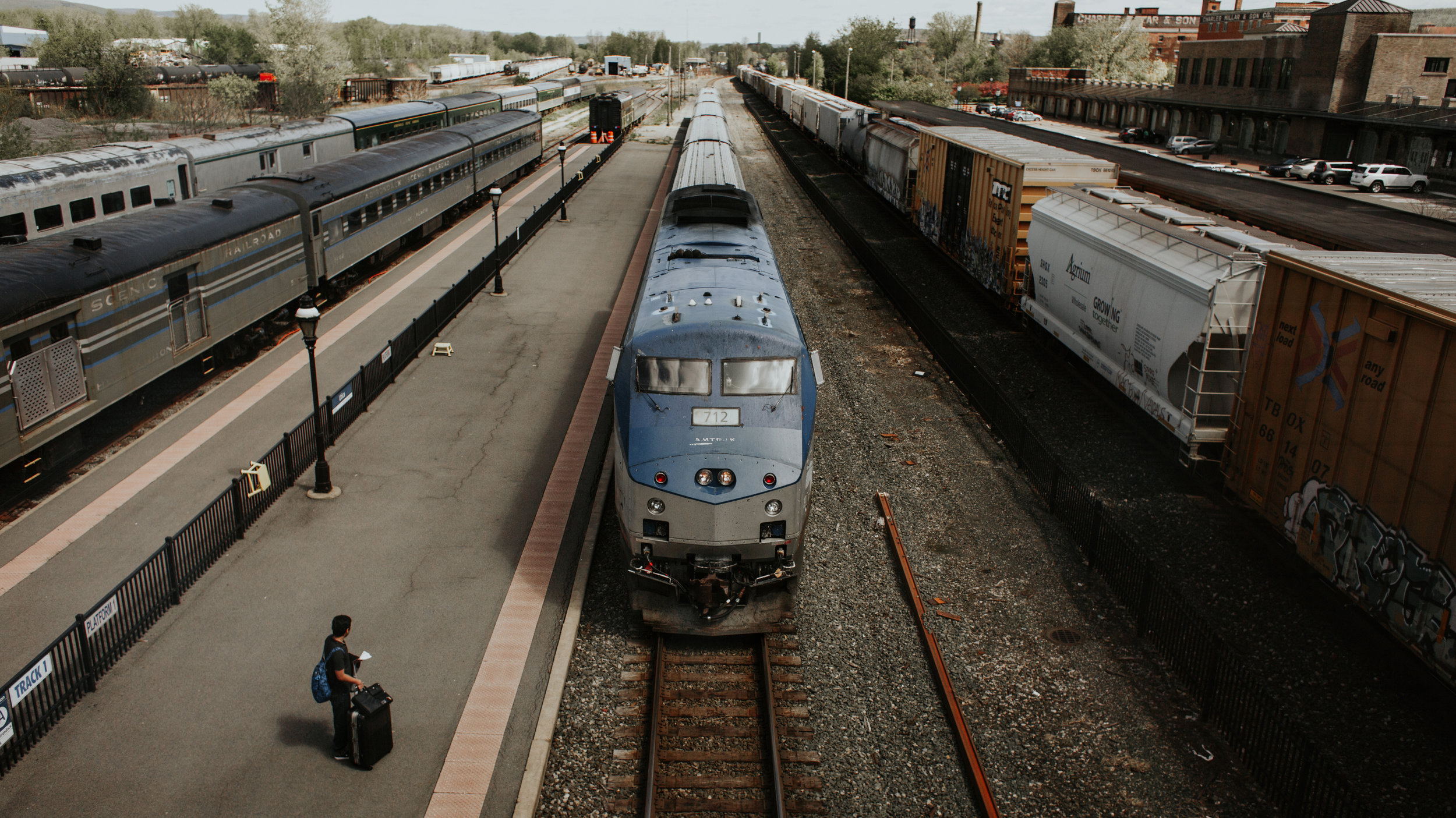 TAKING THE TRAIN