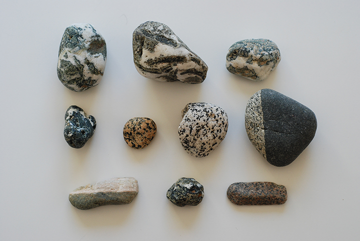 Preliminary Material Investigation: Using found objects, and in a loose configuration seeing the composition of color, texture and the in between spaces that form offers a glimpse at the intent of the design project and a starting point for the initial design.