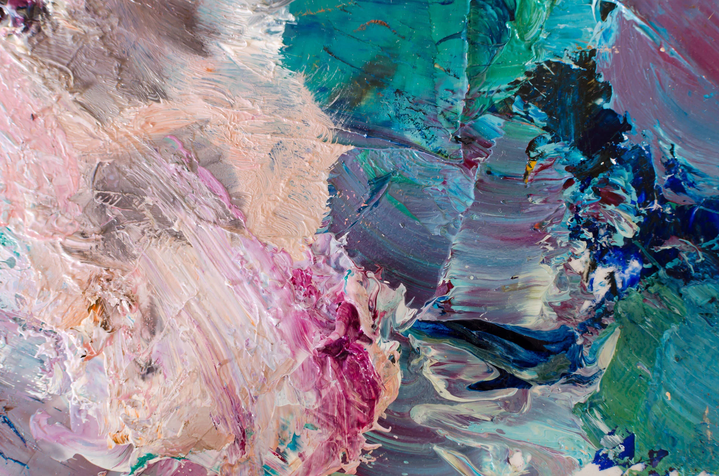 Let's celebrate art oil print