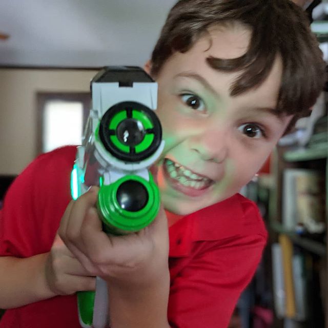 My laser tag birthday party was SO COOL!! Did you watch the vlog yet?
