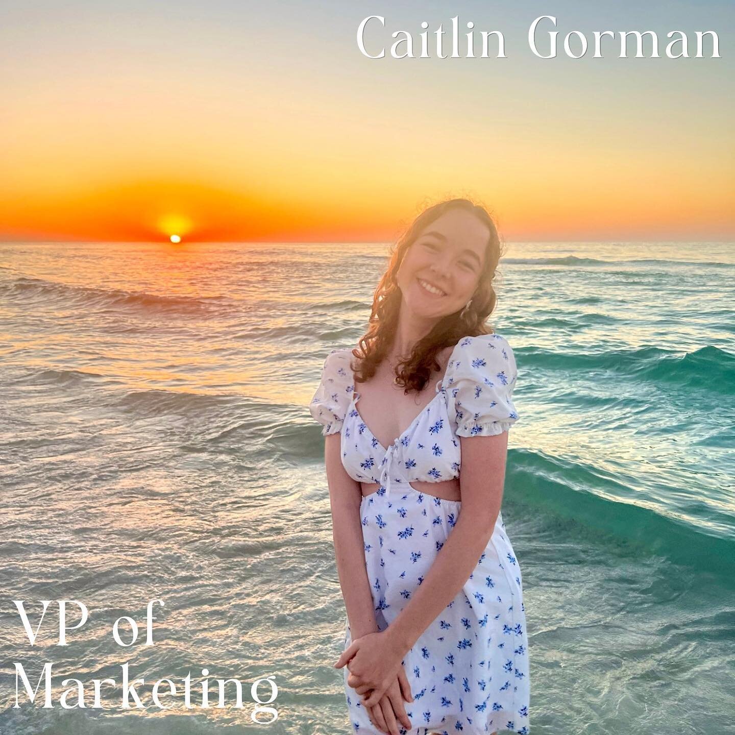 #EXECSPOTLIGHT VP MARKETING 🌈☀️

&ldquo;Hi!! My name is Caitlin Gorman and I have the pleasure to serve as Alpha Gam&rsquo;s VP of Marketing! I am a 3rd year ITM business major from Cumming, GA. Outside of Alpha Gam, I am involved with GT Campus Kit