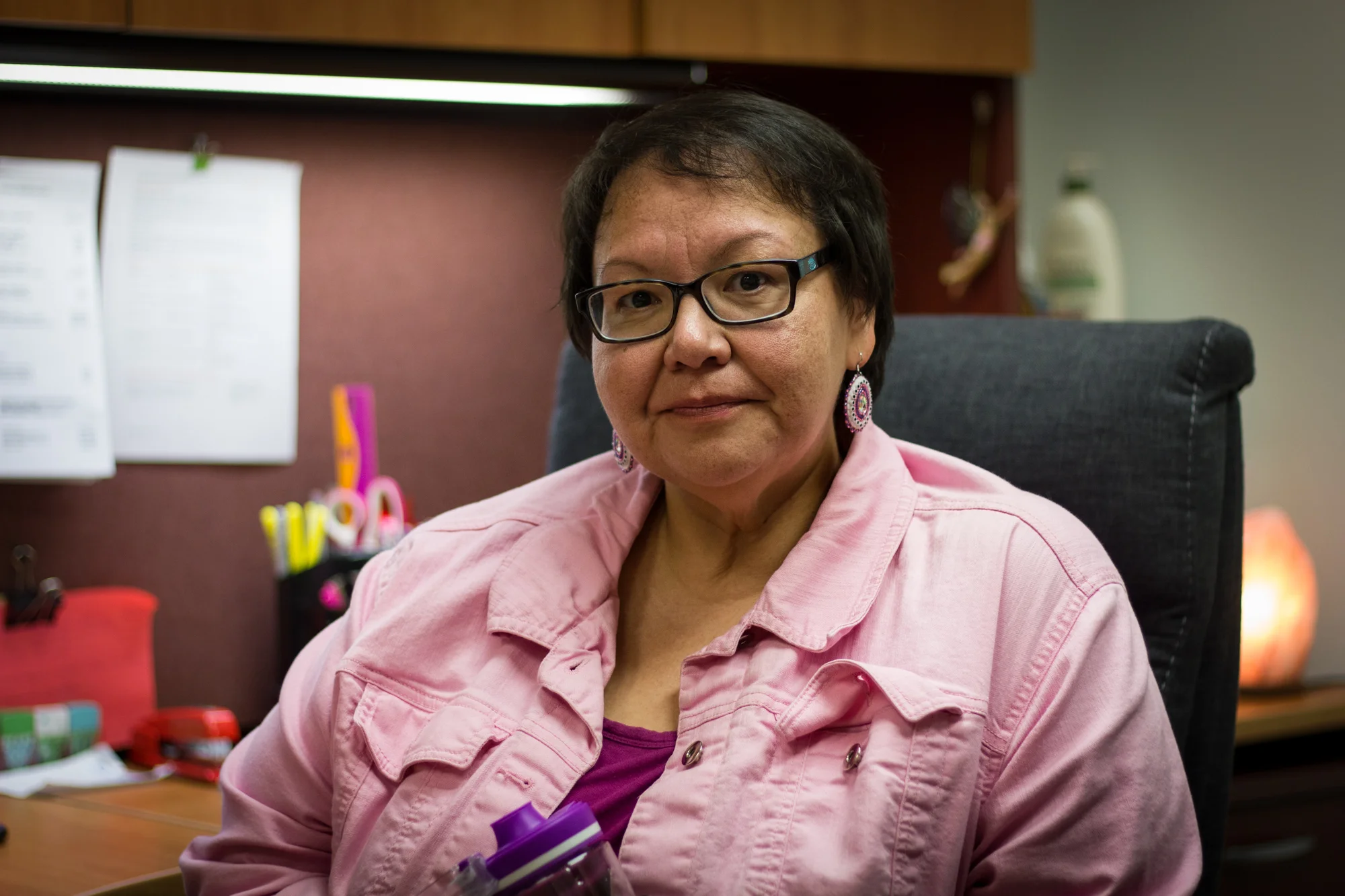 One day, after looking at a photo of herself from a work retreat, Isaac decided she did not like what she saw. She knew she had to improve her health, both physically and mentally, and adding colour into her life, through her clothing, was one way she wanted to accomplish that. Now, with both a colourful wardrobe and mindset, she says she feels much happier.