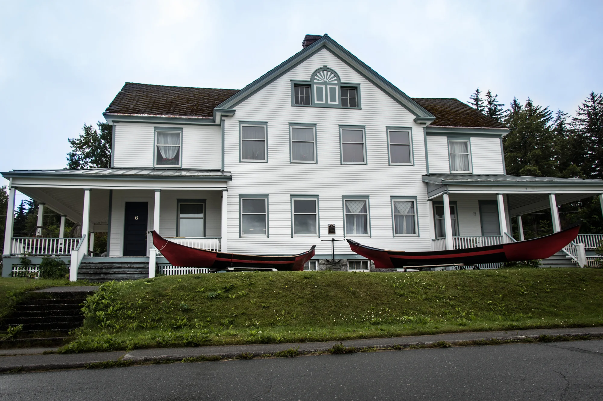 Wayne Price and his wife Cherri live in this house in Haines, Alaska. It is the same house he grew up in.