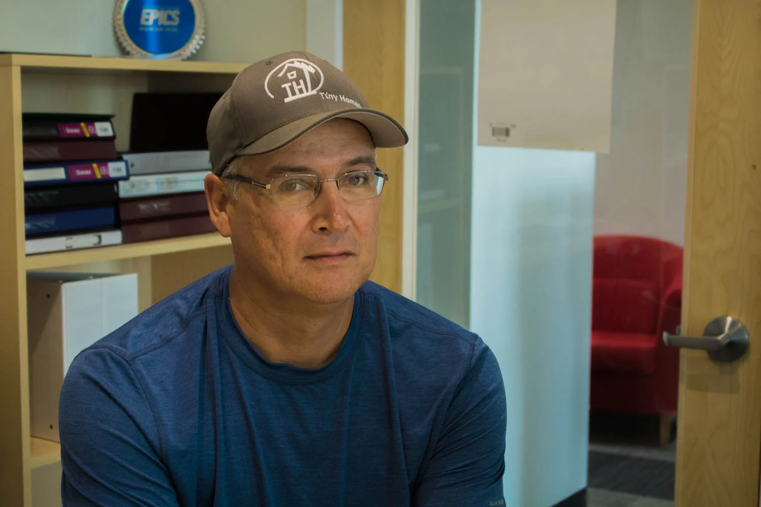 Nelson Lepine drove the Tiny Houses Carpentry Training Project forward, which ultimately served as a capacity building catalyst within the Carcross/Tagish First Nation. Today, he works for the Carcross/Tagish Management Corporation.