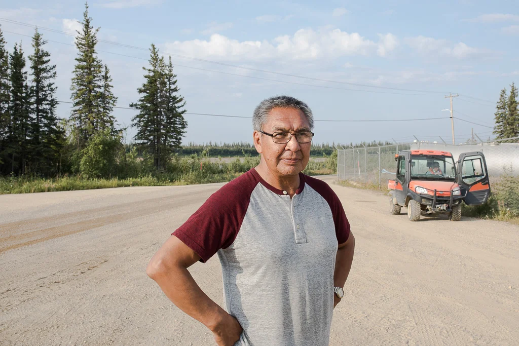Joseph Tetlichi, chair of the Porcupine Caribou Management Board. (Photo: Kanina Holmes)