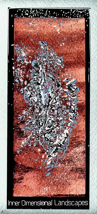 (Scan of watercolor painting in the Post Conventional Expressionist style, with some aspects of Impressionism. M . Graham Artists' Watercolors used. 9x12 on cold press paper. Title - Primary Composition: étude de trois. Section three version two - 06/25/2018)
