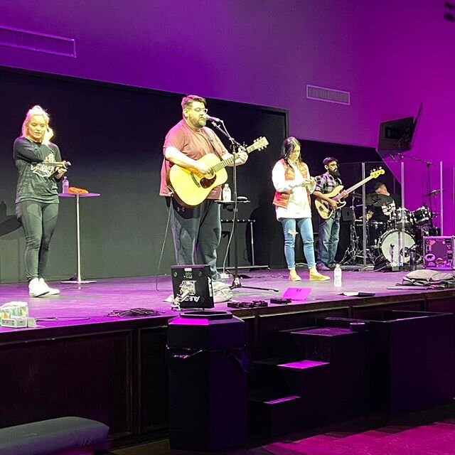 All new look on stage at Cookeville! Come check it out in the morning! We are also kicking off a brand new series called &ldquo;Sticky Families&rdquo;. Steve is talking this week about the priorities that help families stick together.