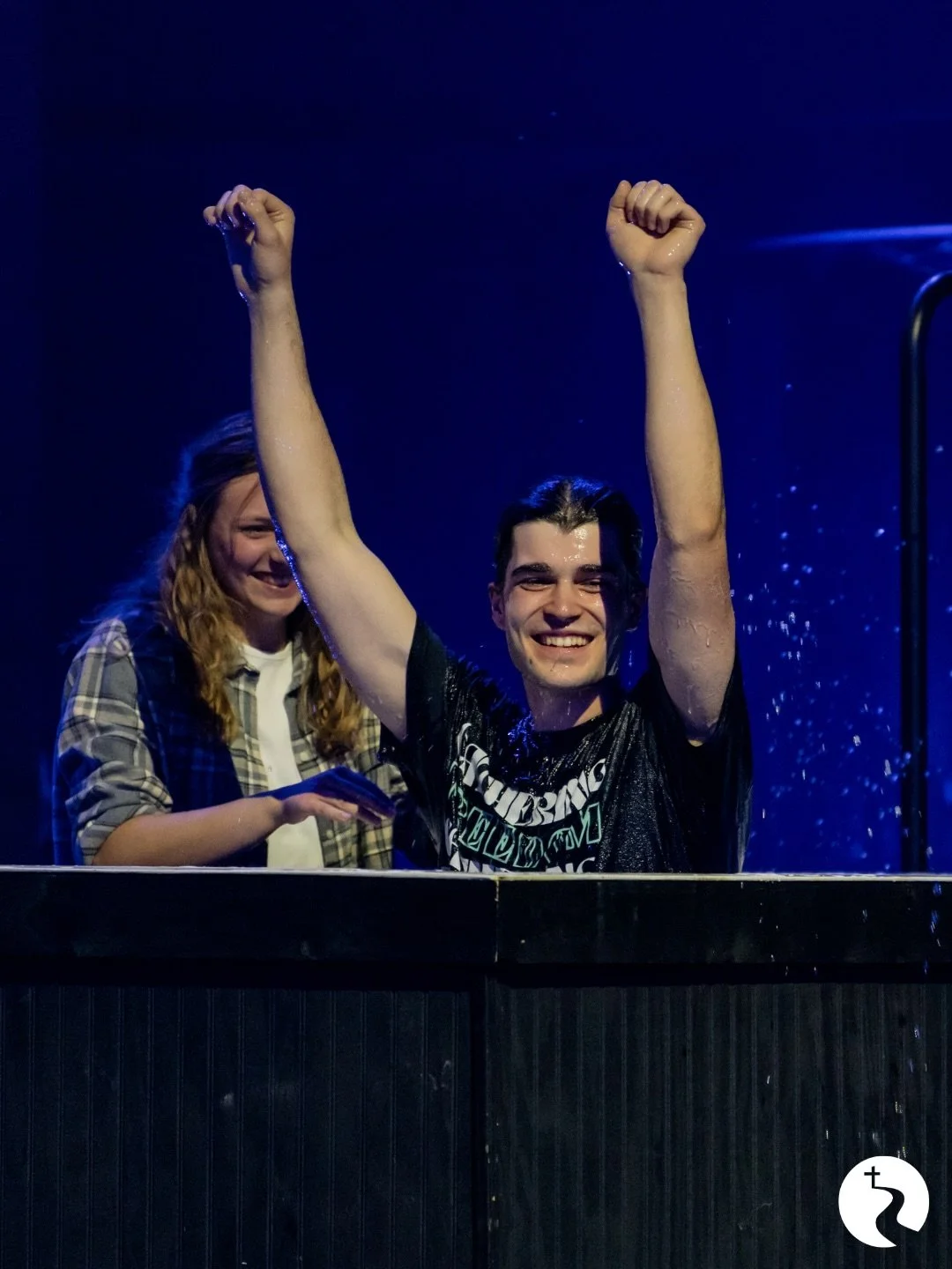 Last night marked us once again.

We gathered to worship, to remember, and to give thanks&mdash;and we watched 28 people step into the waters declaring that Jesus has made them new. One even came forward after the service ended, ready to take that st