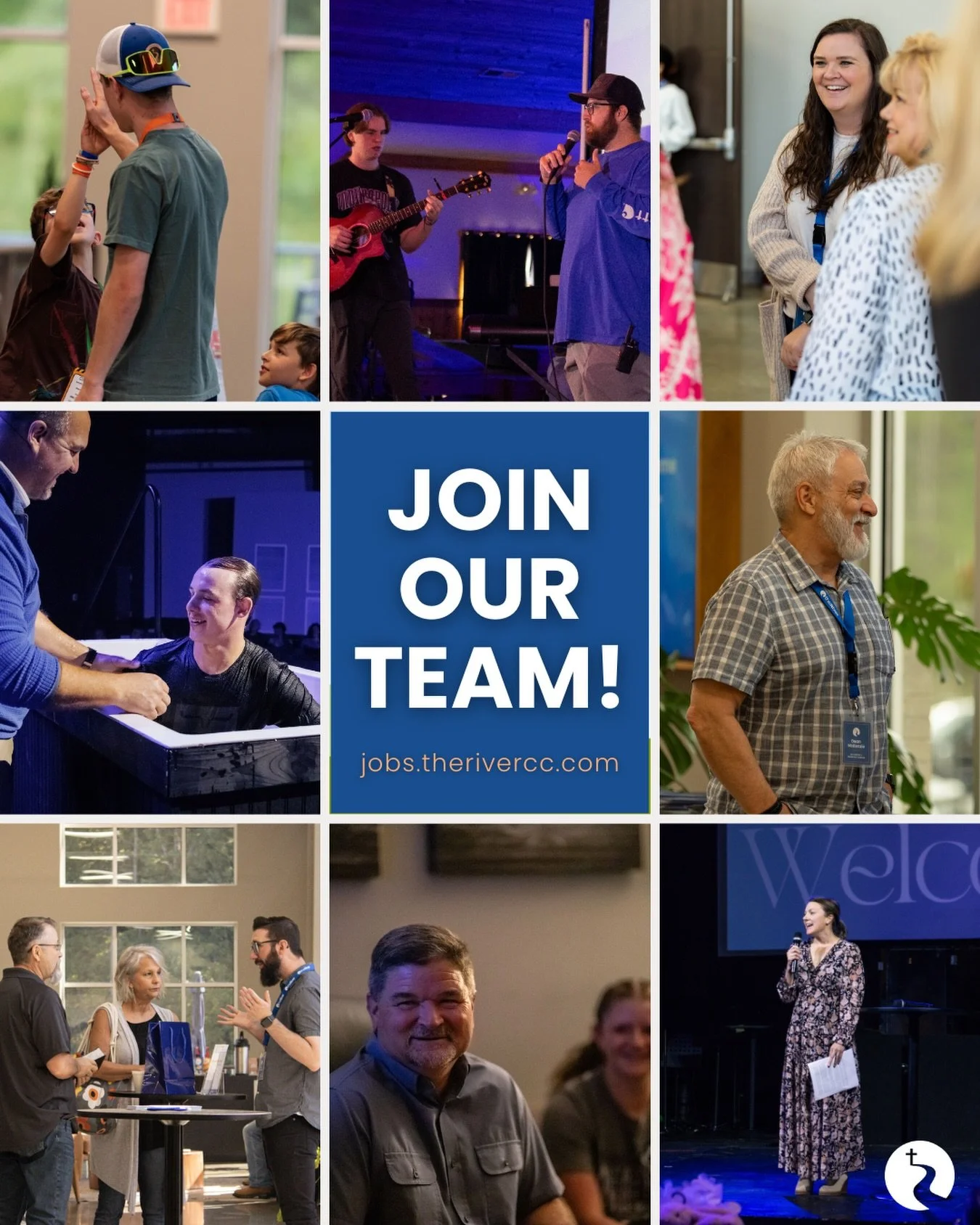 This isn&rsquo;t just a job. It&rsquo;s a calling.

The staff team at The River Community Church is deeply committed to furthering God&rsquo;s Kingdom. United by our mission of loving God, loving people, and impacting the world, each team member brin