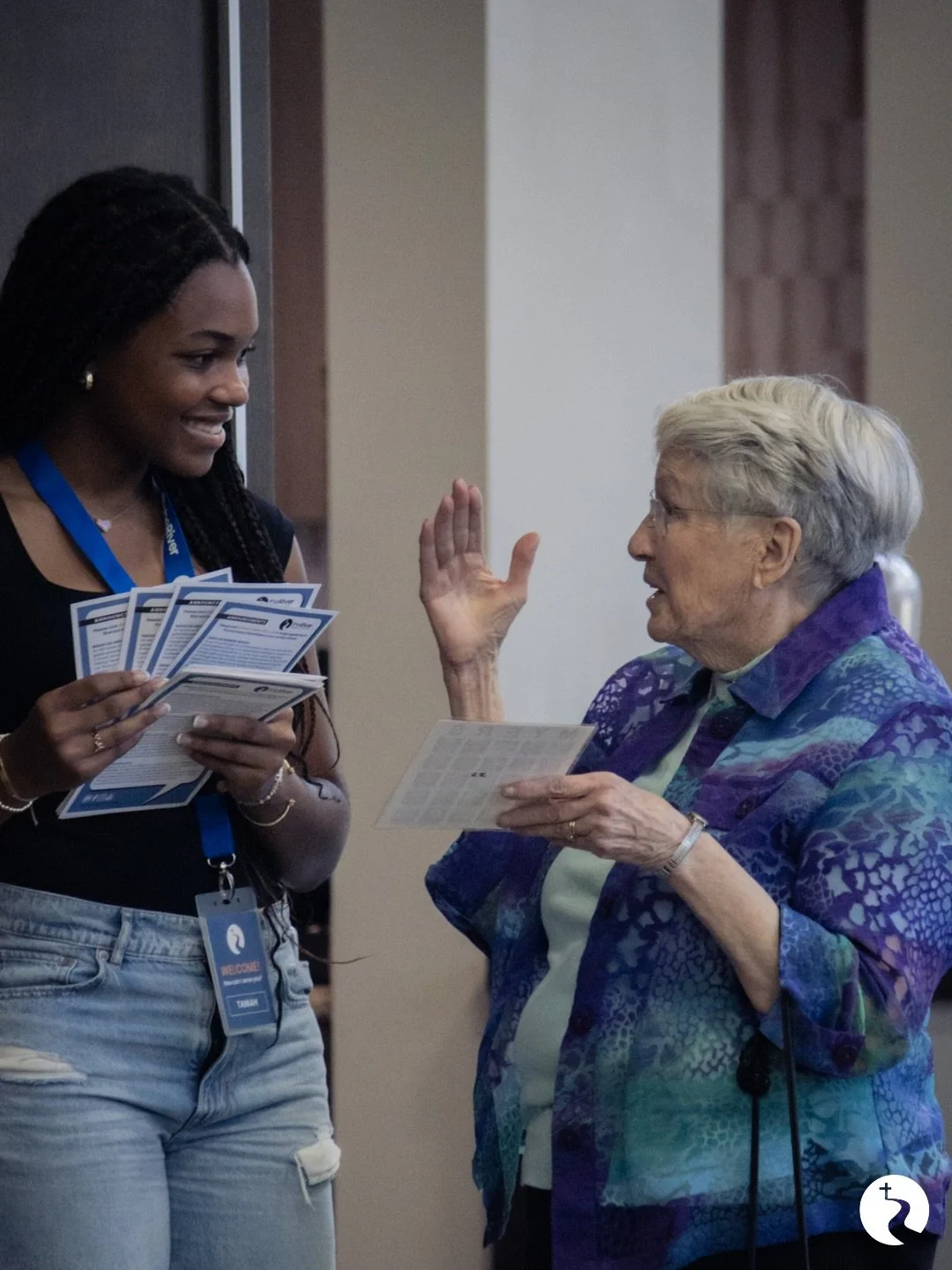 Sit One, Serve One.
Worship in one service and serve in another.

Every Sunday, before a single song is sung or a sermon is preached, someone&rsquo;s experience at church begins in the parking lot, at the door, or in the lobby.

A warm smile. A frien