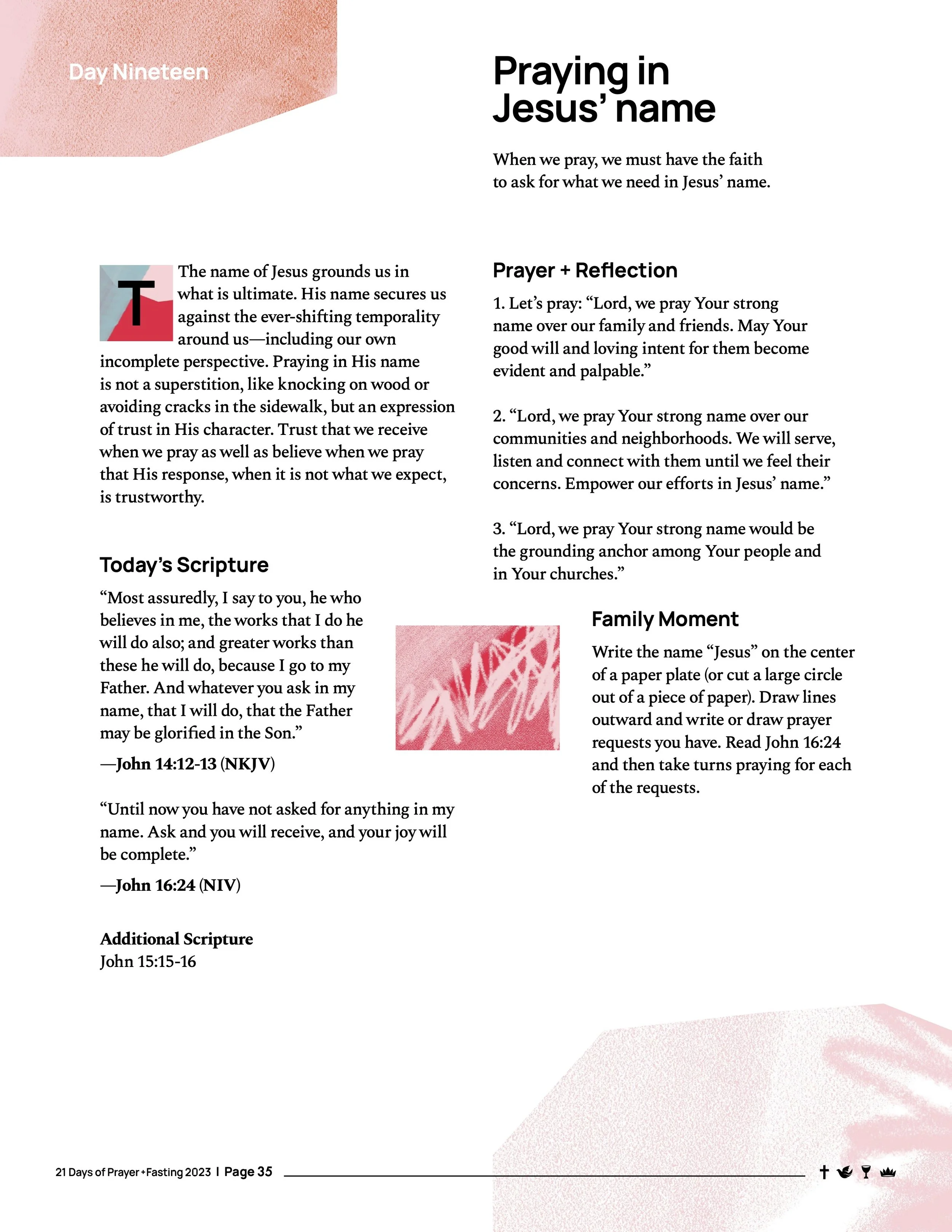 Daily Devotions The River Community Church