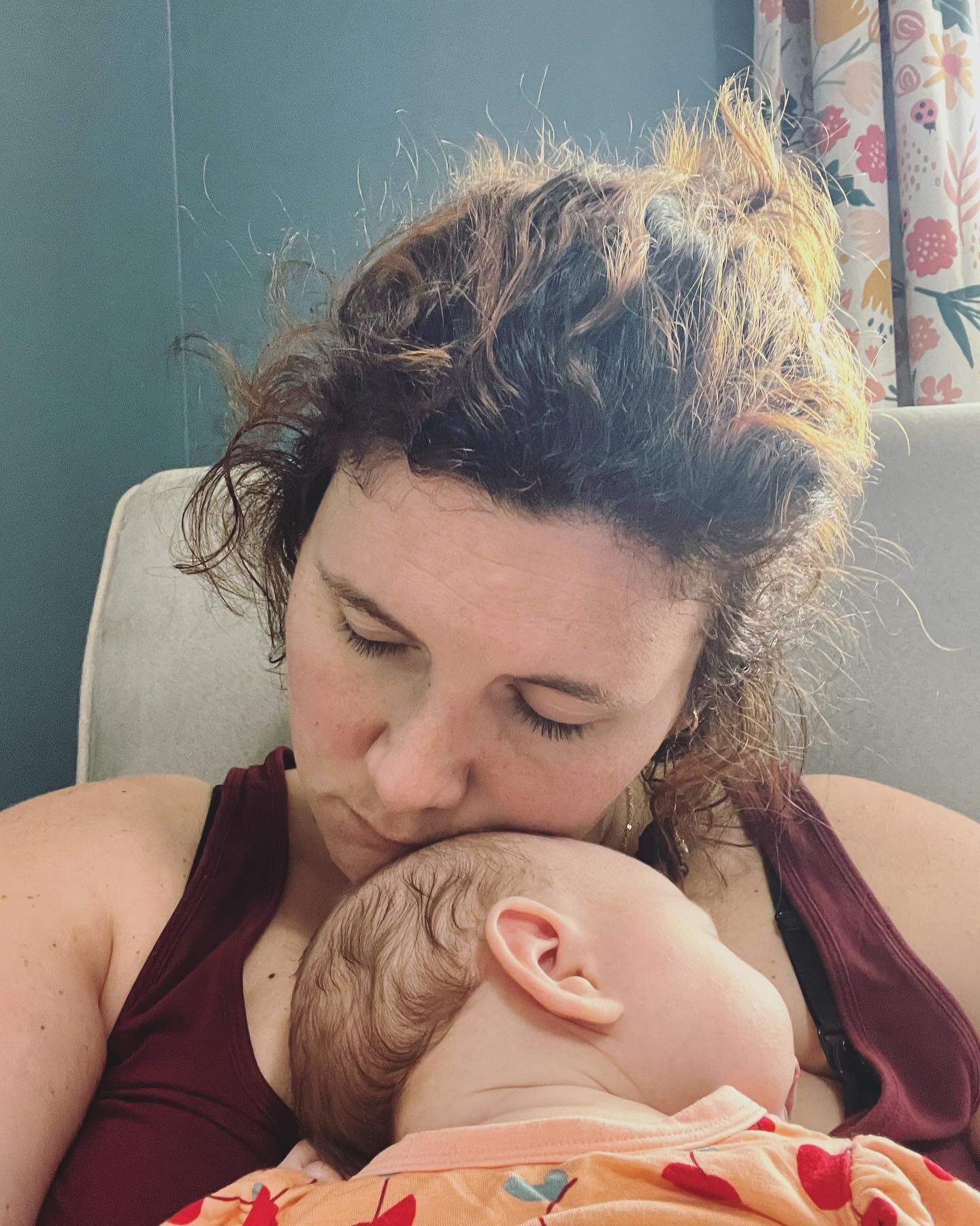 A poem from the newborn days:

Never has the saying
&lsquo;babies don&rsquo;t keep&rsquo;
felt more poignant
than when watch the two little babies
turned rambunctious boys
playing balloon keep-away
in the living room.

Our third curled sleeping on my