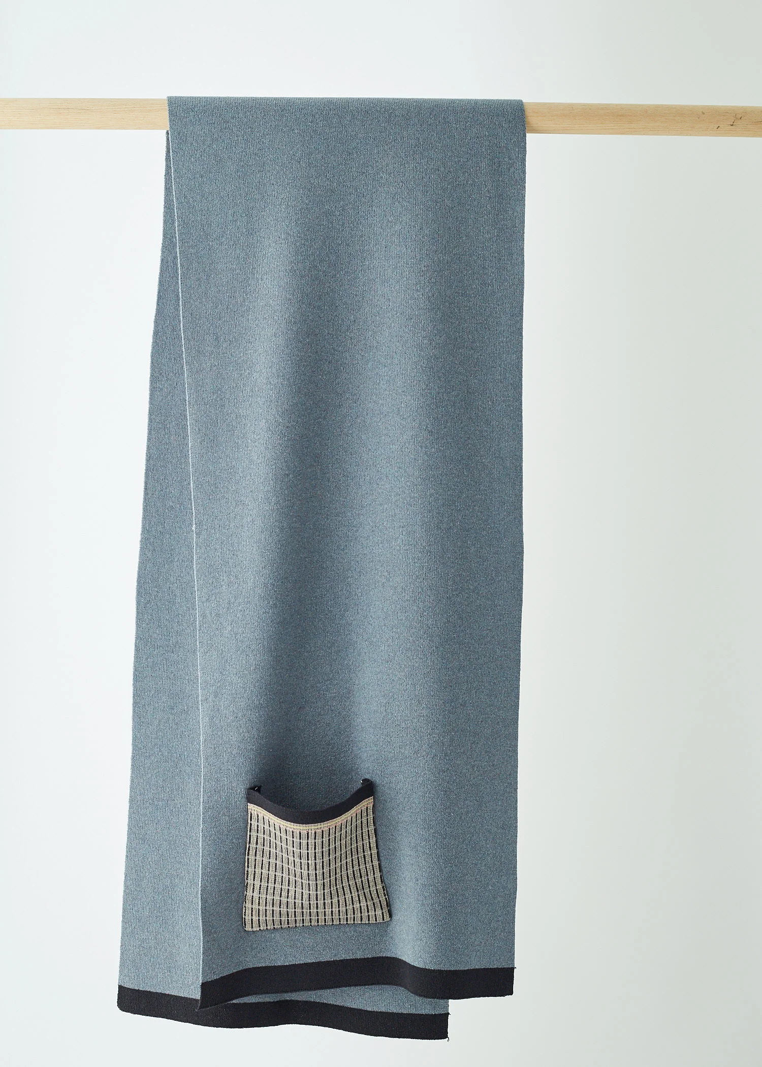 Dusk Blue Cashmere Scarf