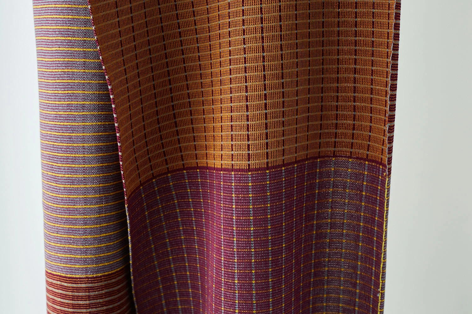 Knitted accessories, unique reflected design
