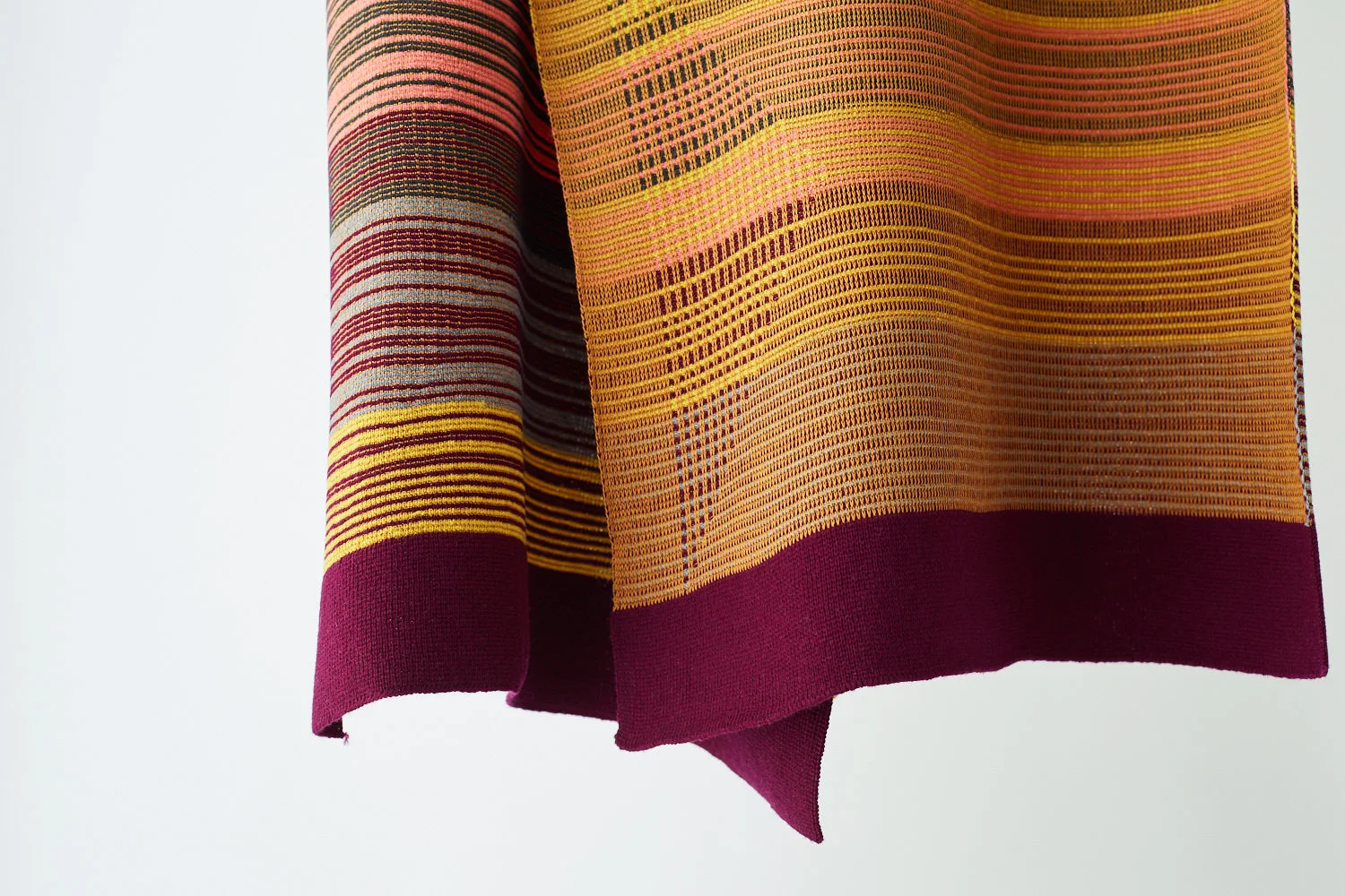 Purple cashmere Scarf