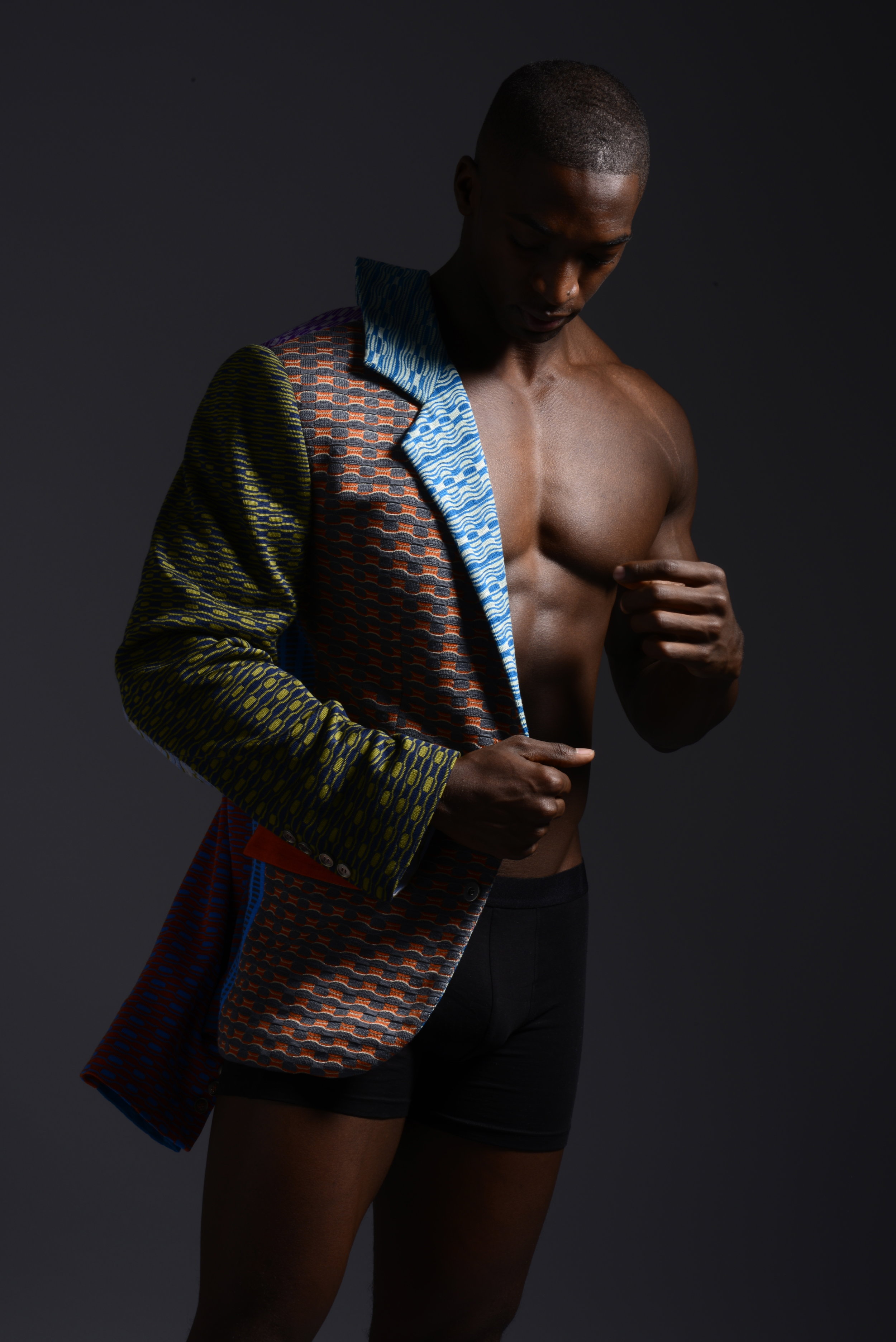 Bold colours tailored jacket