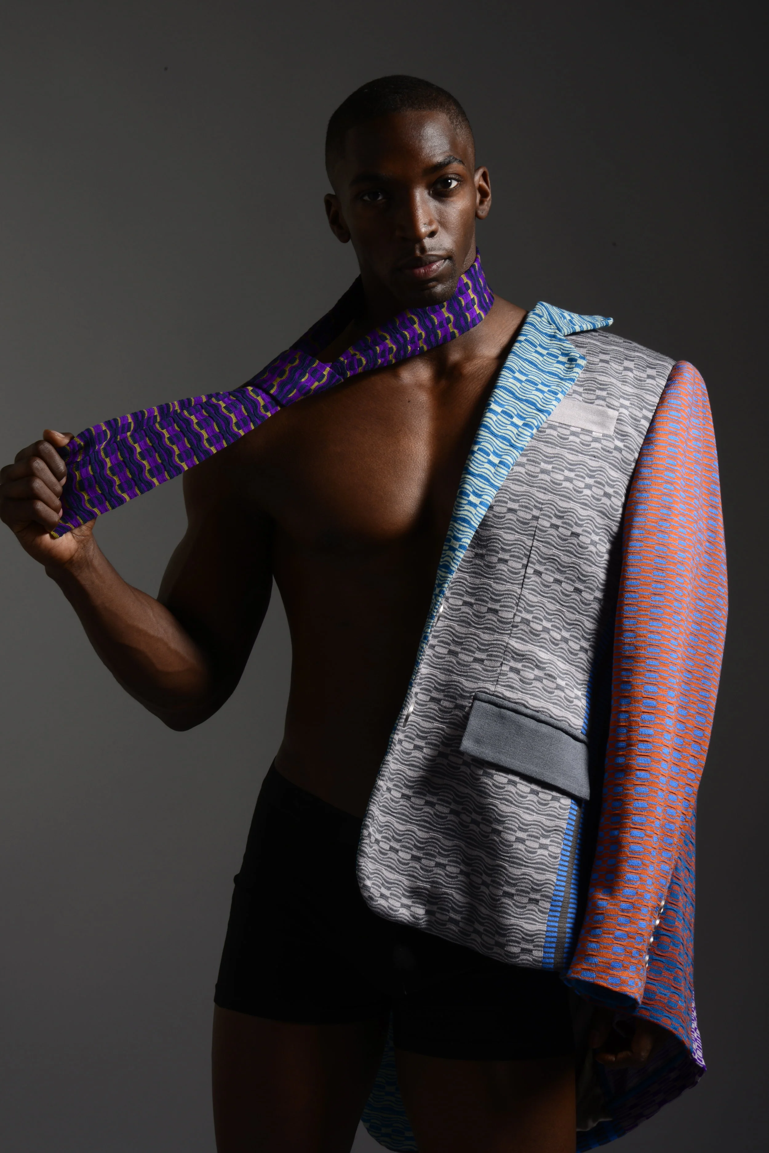 Tailored knitted jacket 