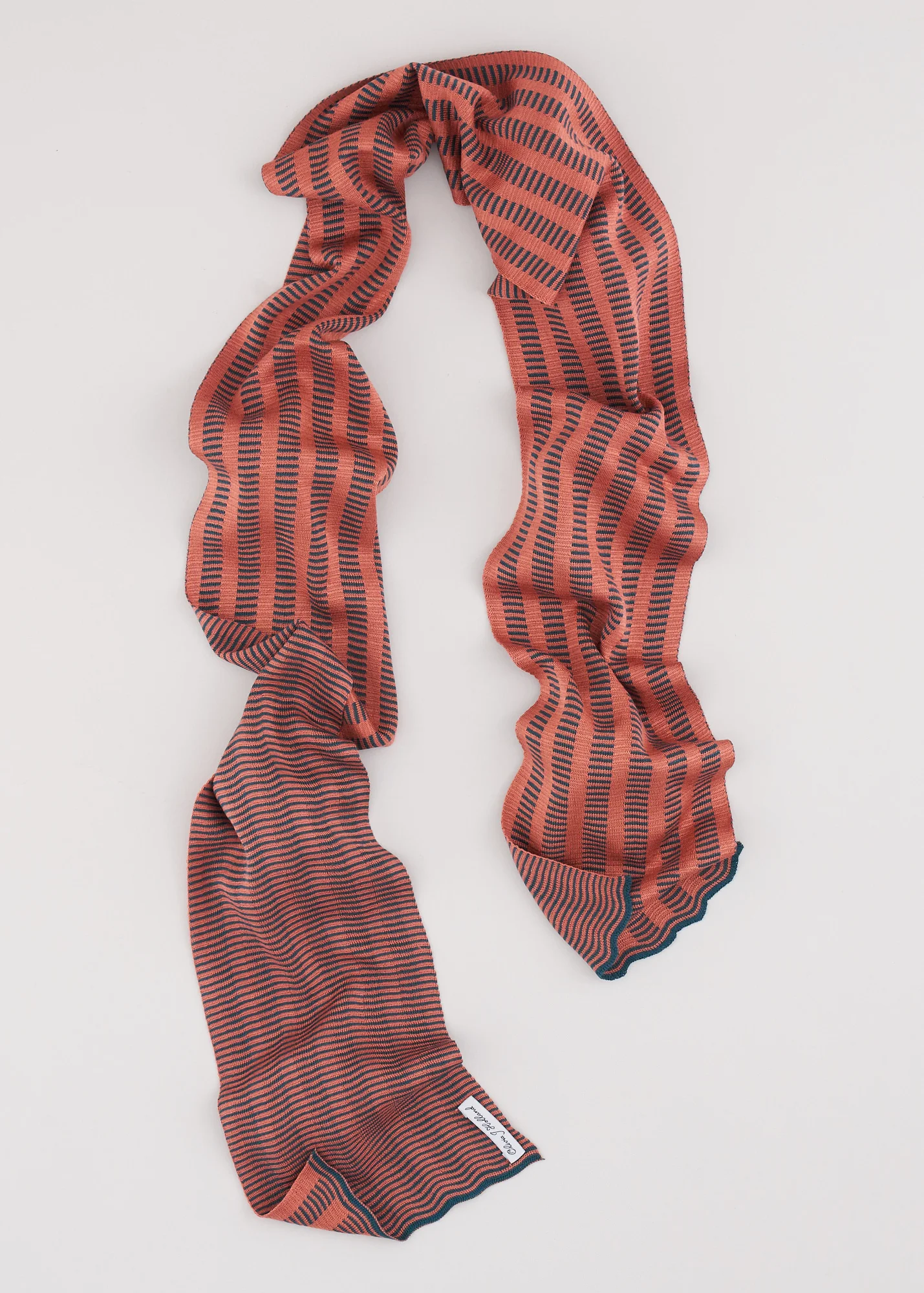 Handcrafted Pink Scarf
