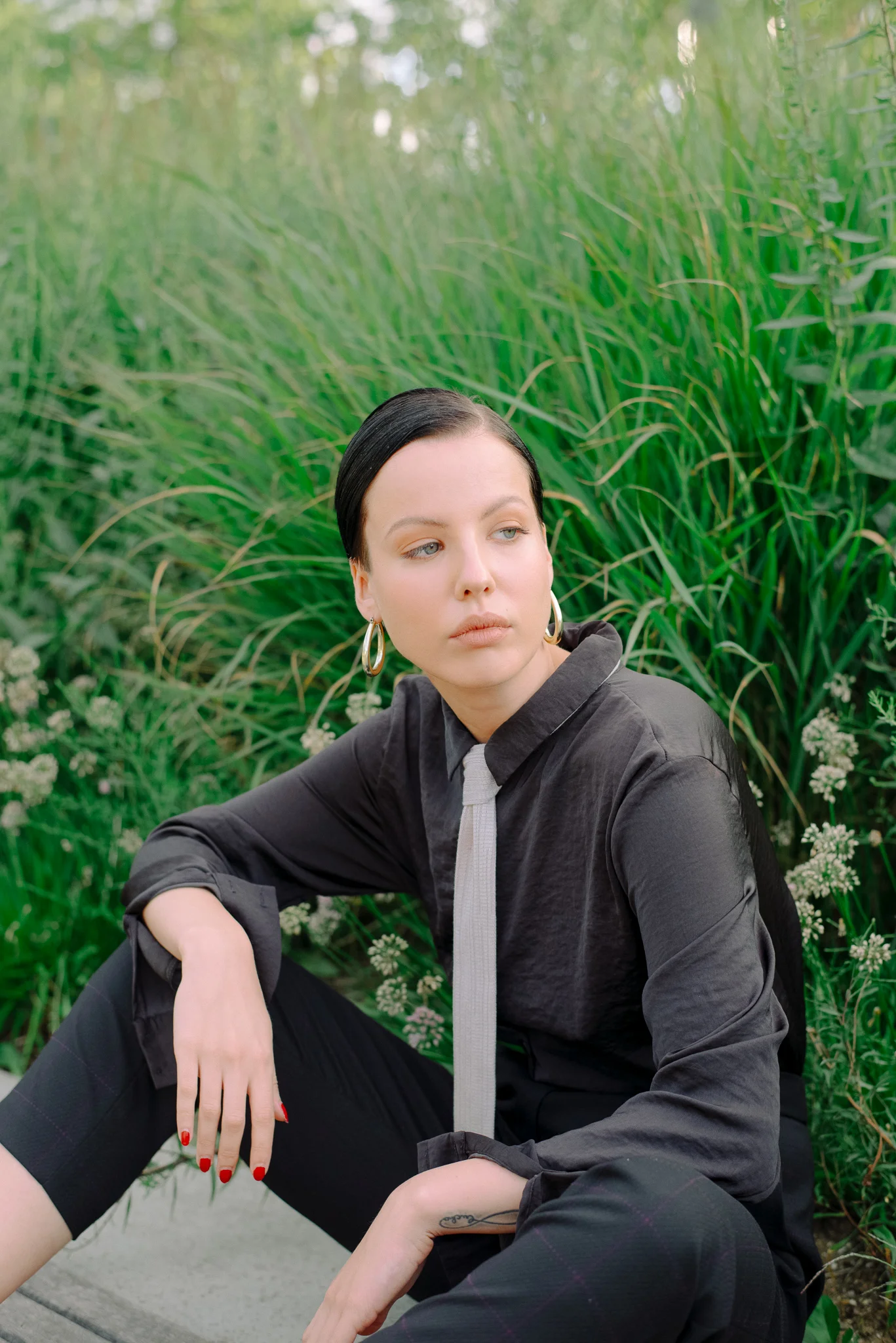 Women in ties, handmade in London